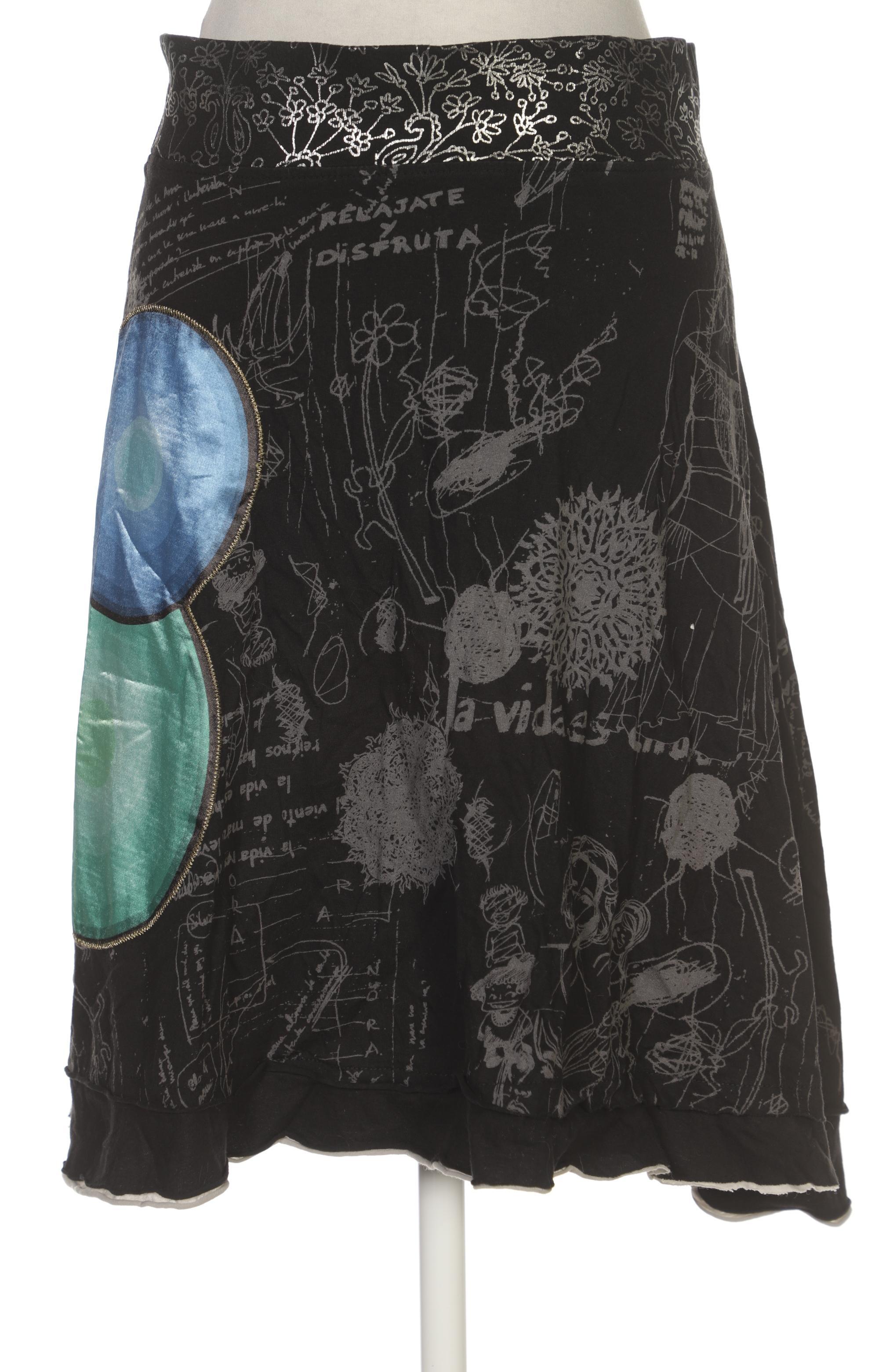 

Desigual Damen Rock, schwarz, Gr. 36
