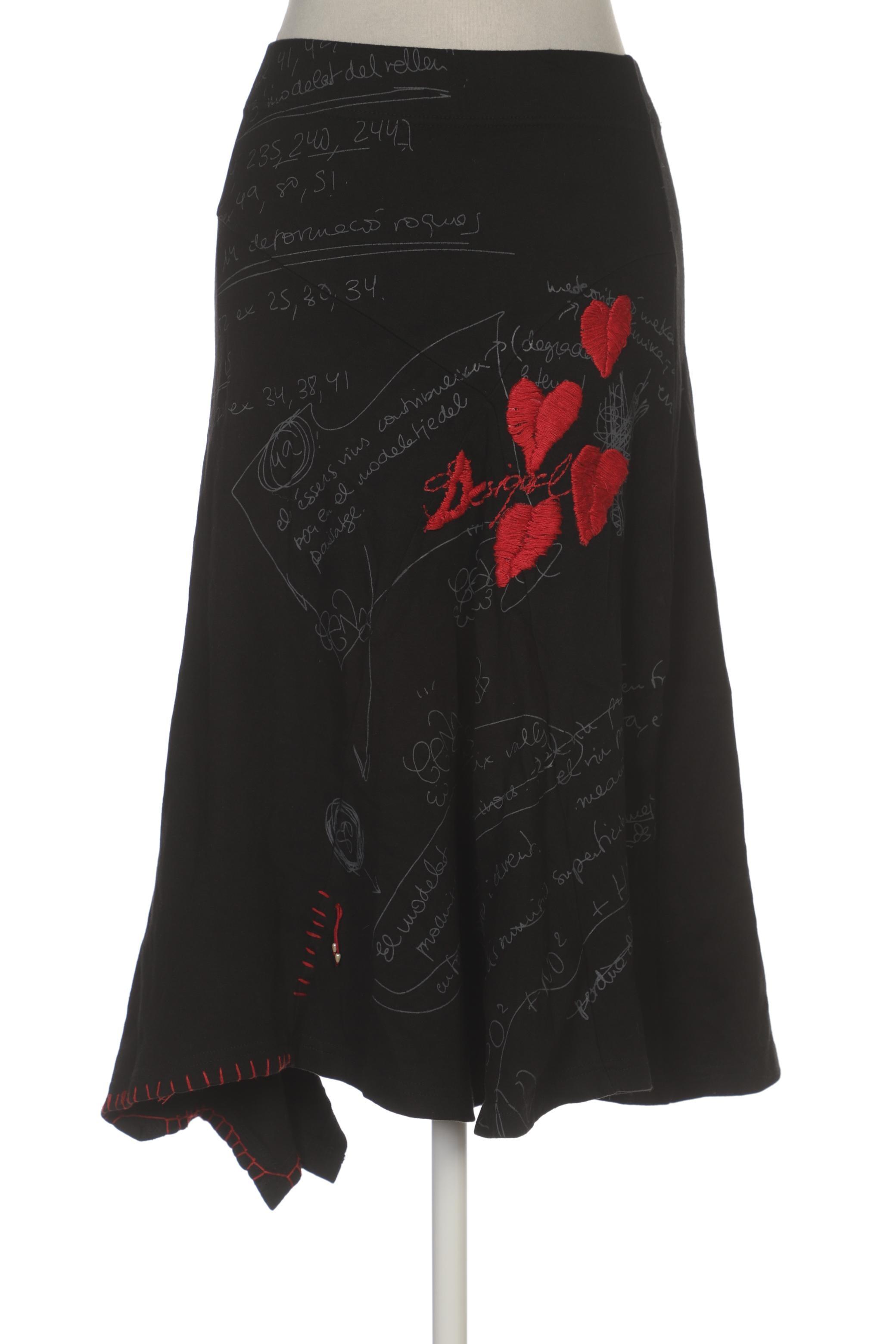 

Desigual Damen Rock, schwarz, Gr. 36
