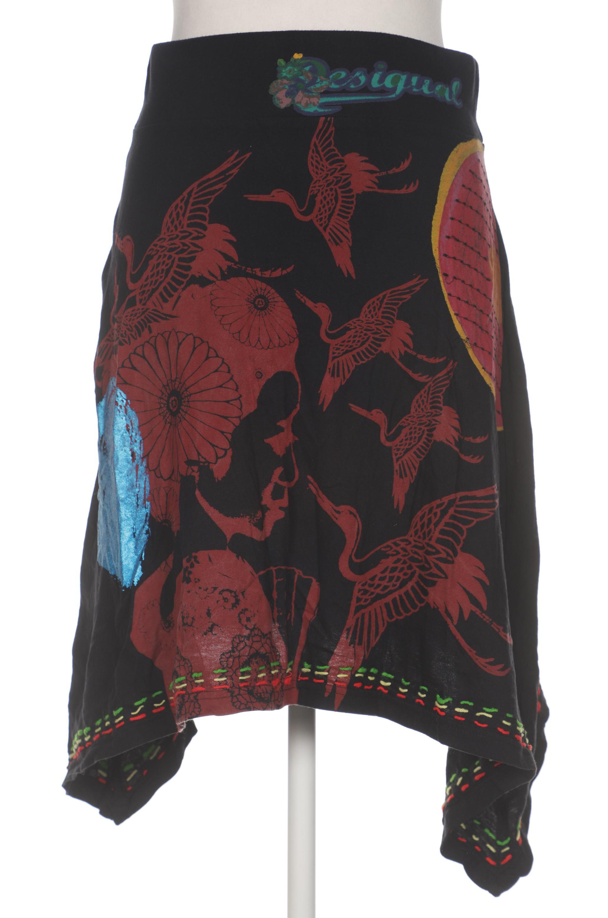 

Desigual Damen Rock, schwarz, Gr. 38