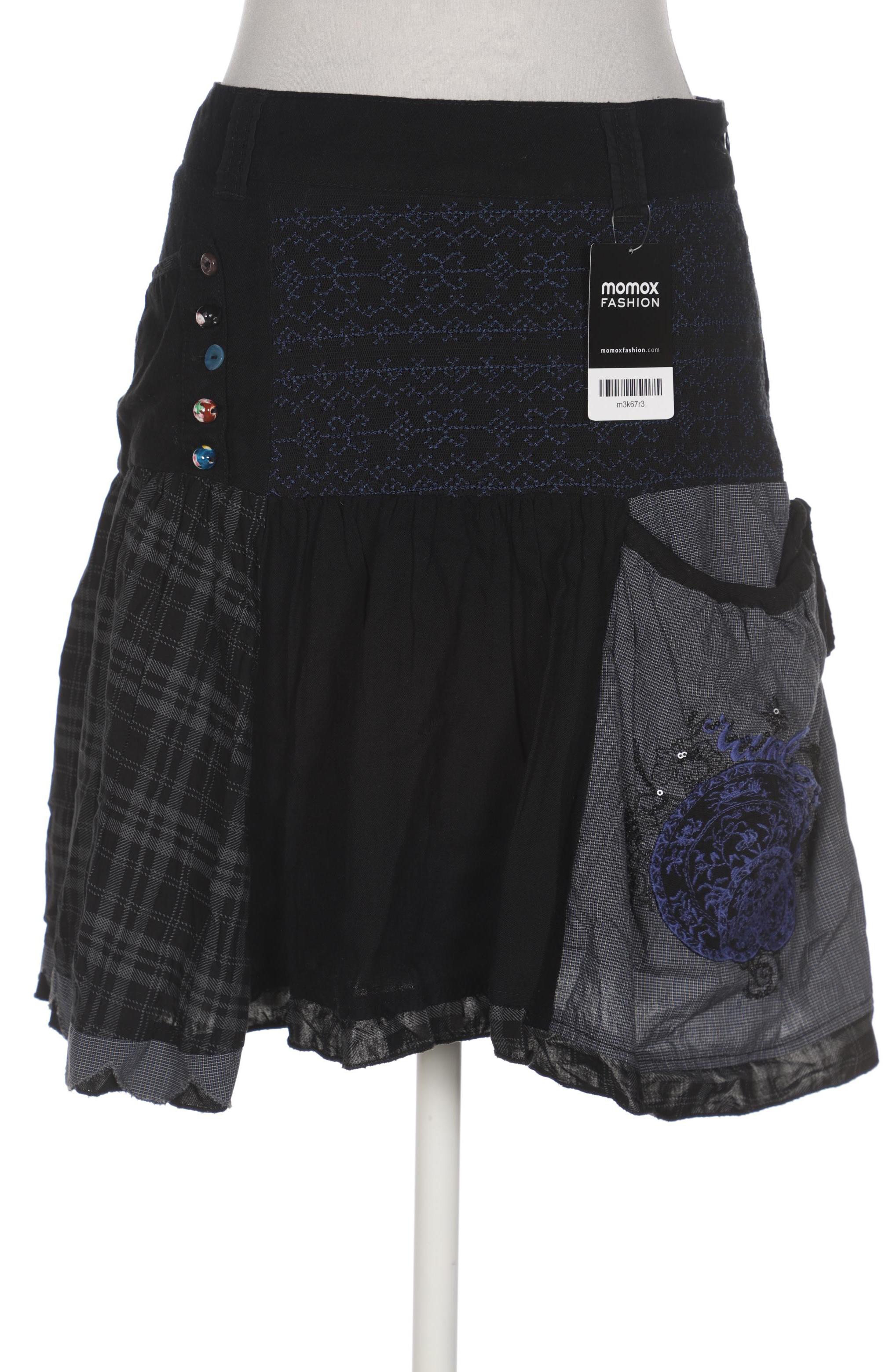 

Desigual Damen Rock, schwarz, Gr. 38