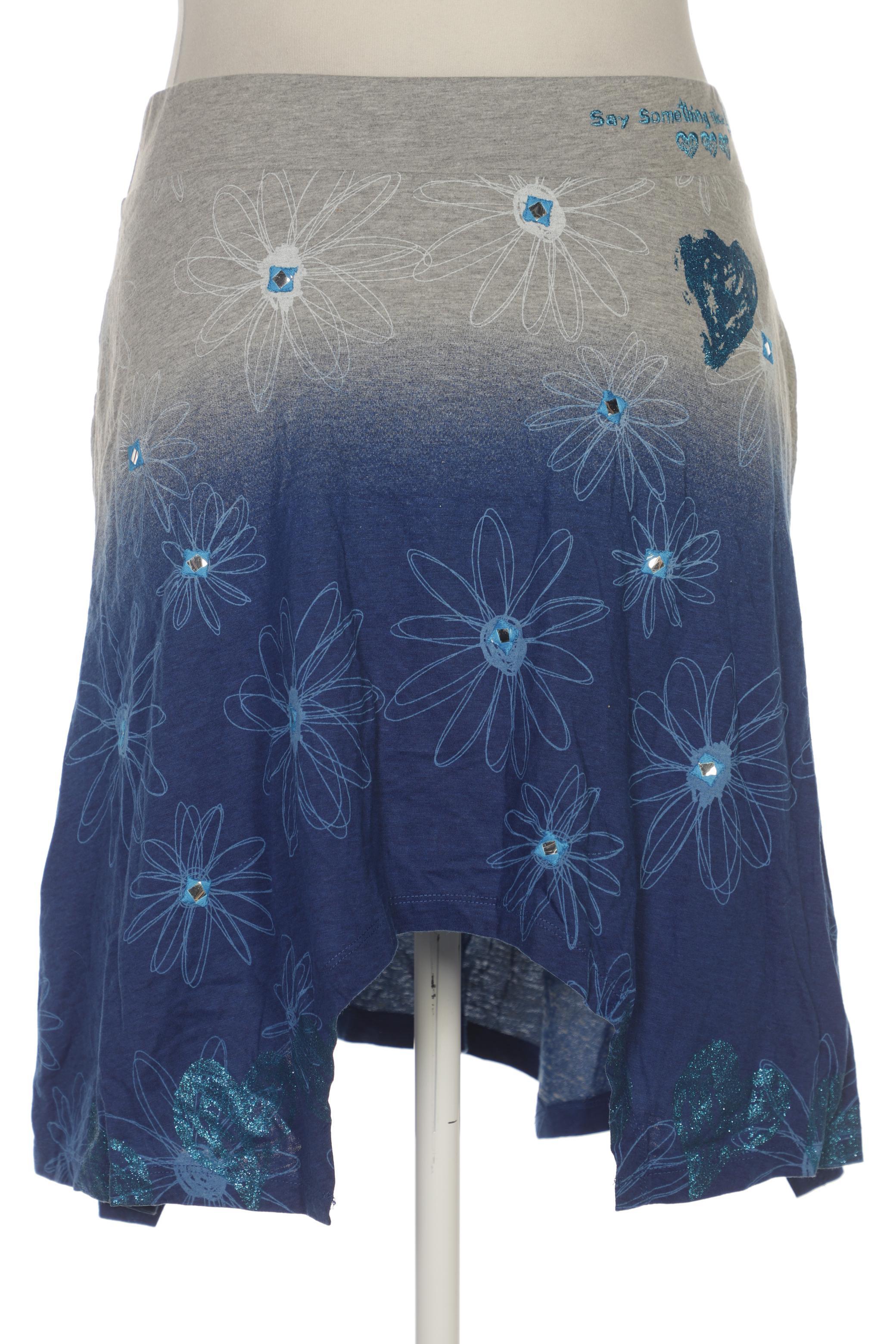 

Desigual Damen Rock, blau, Gr. 44