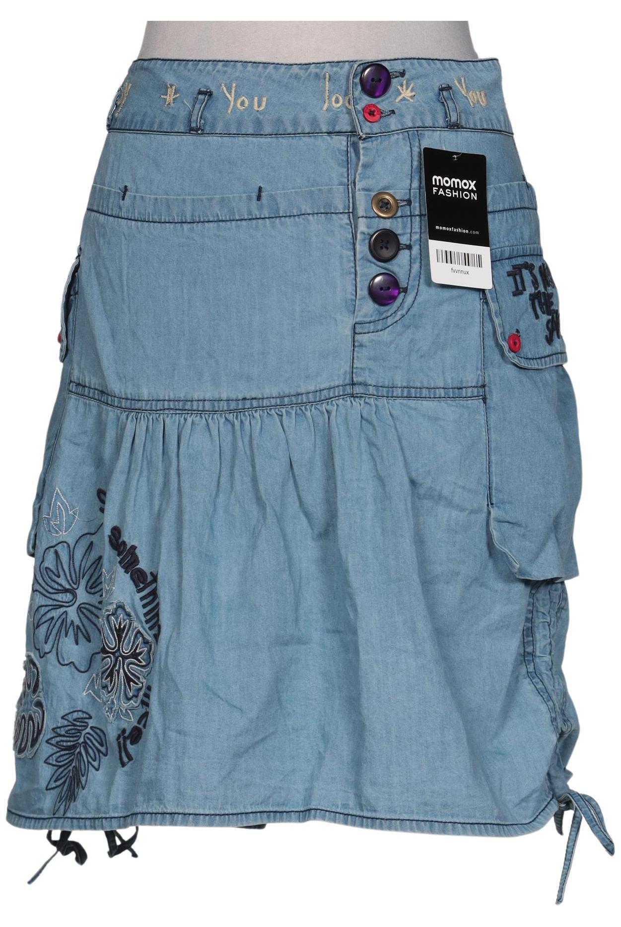 

Desigual Damen Rock, hellblau, Gr. 40