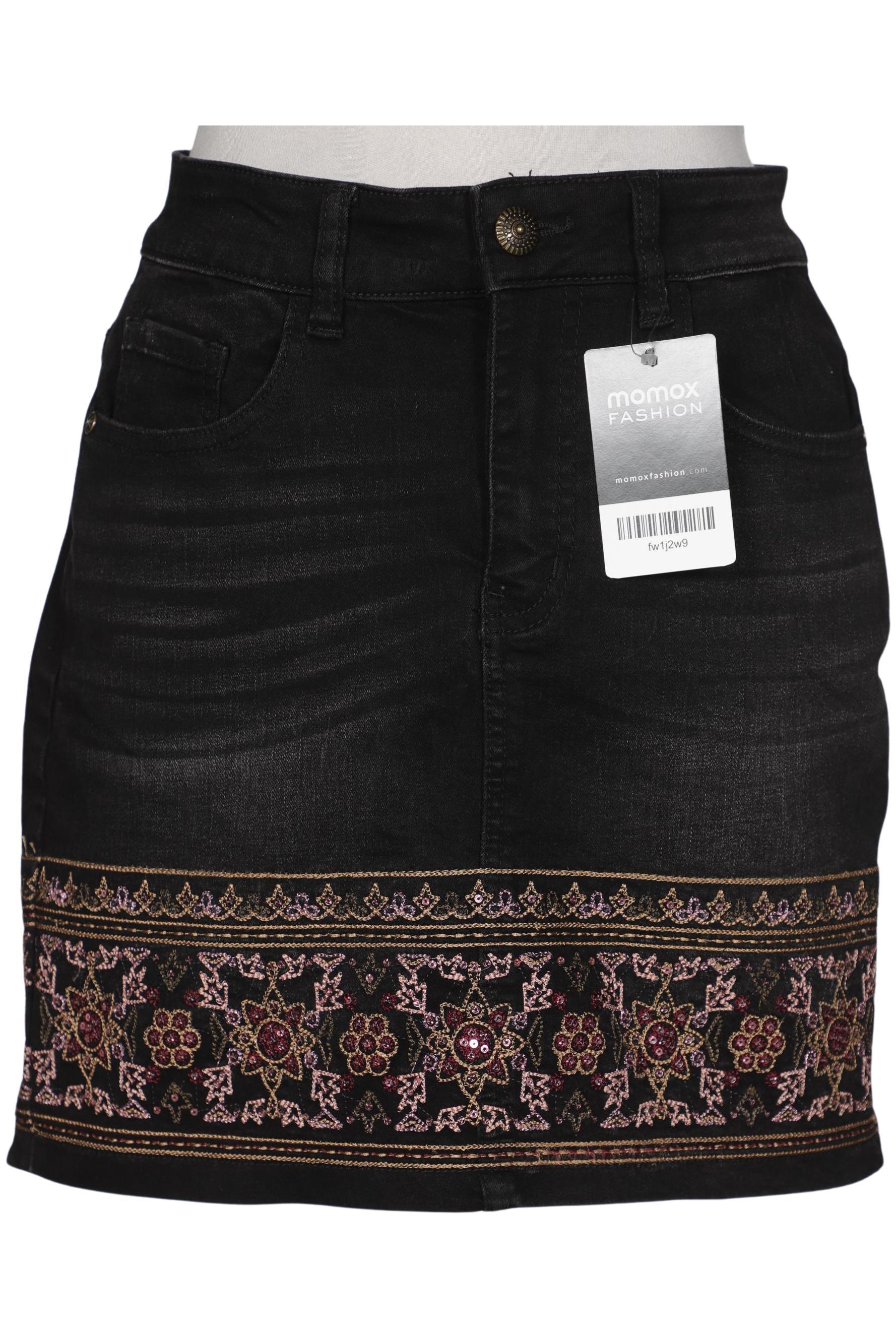 

Desigual Damen Rock, schwarz, Gr. 26