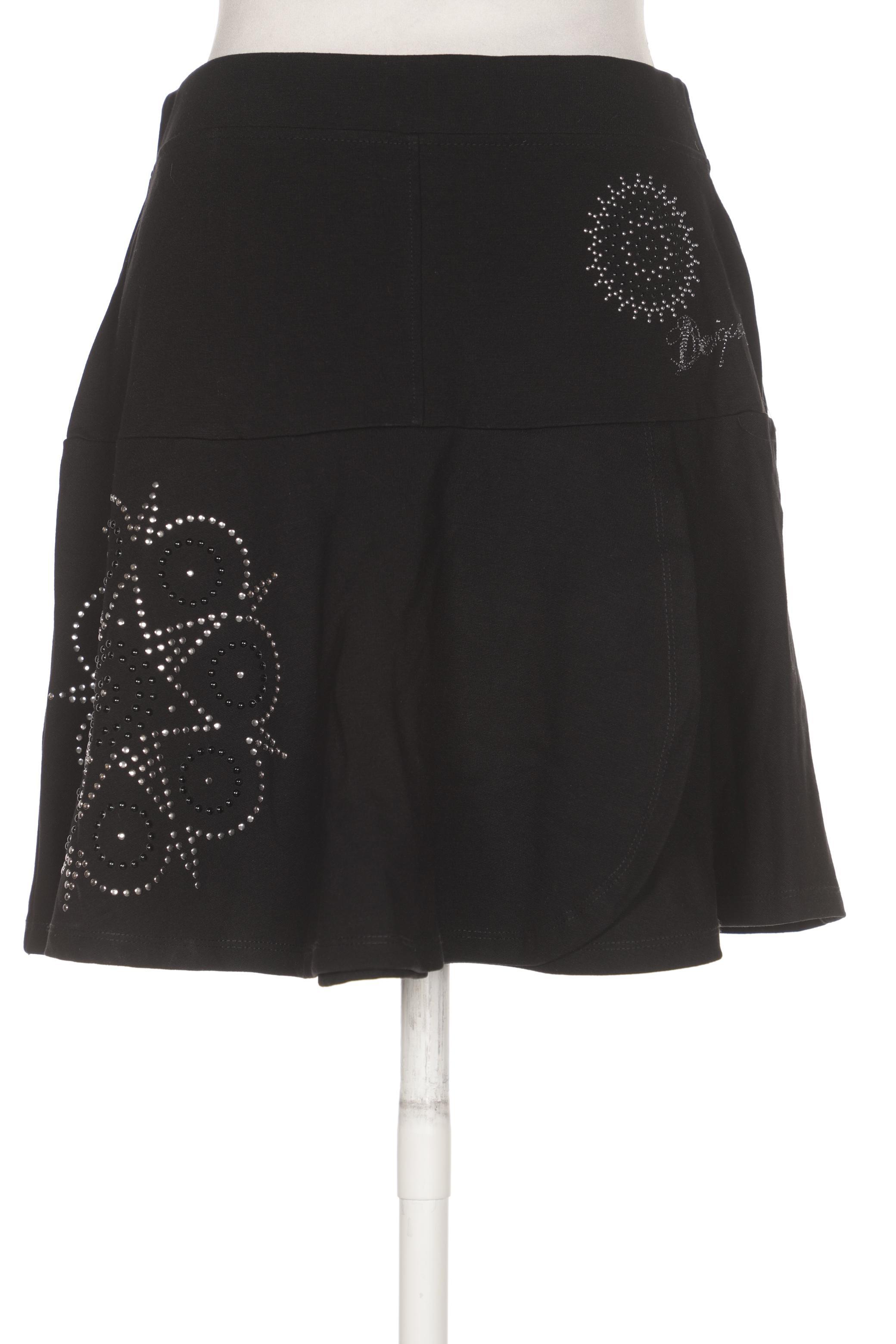 

Desigual Damen Rock, schwarz, Gr. 38