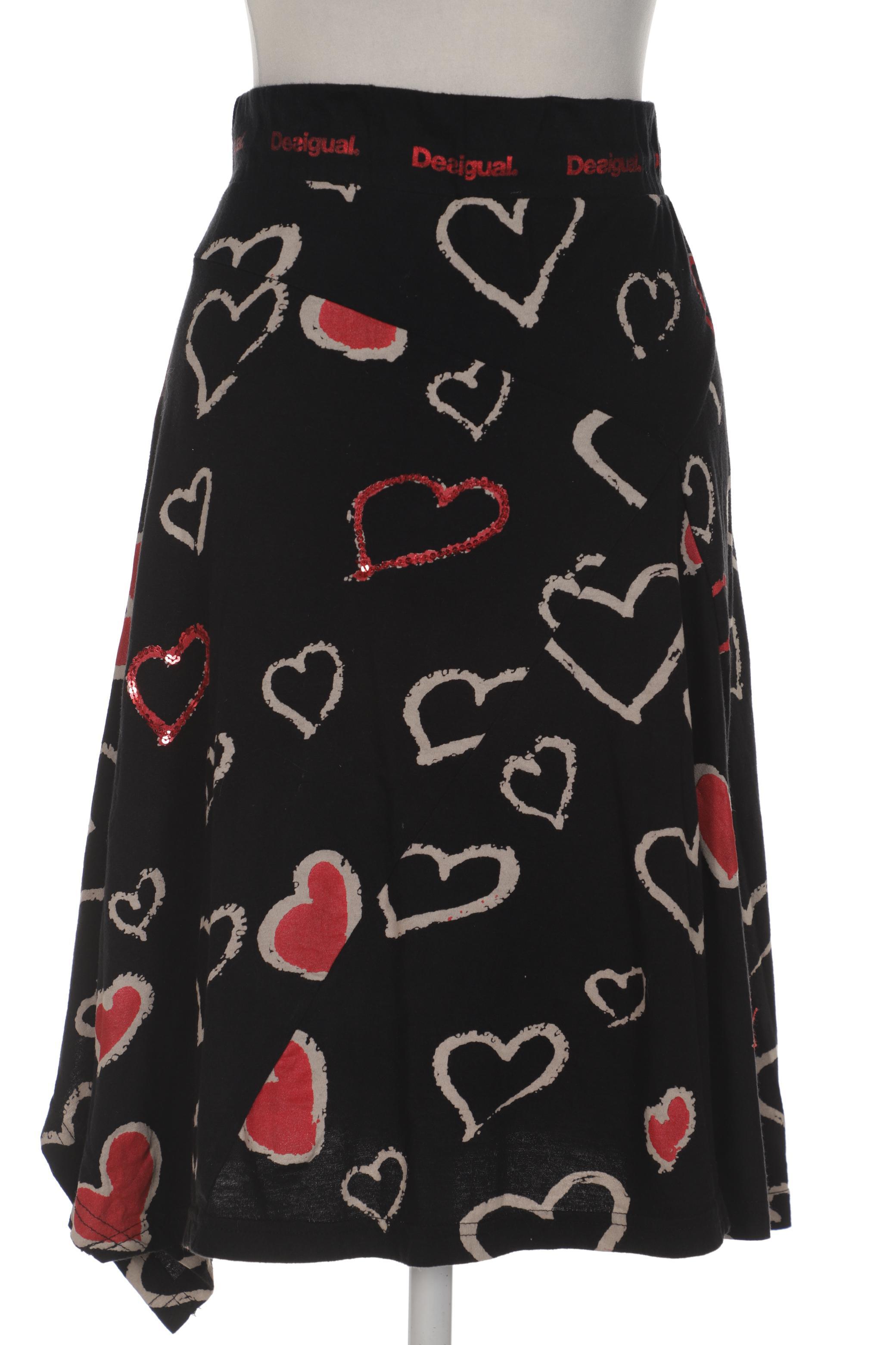 

Desigual Damen Rock, schwarz, Gr. 36