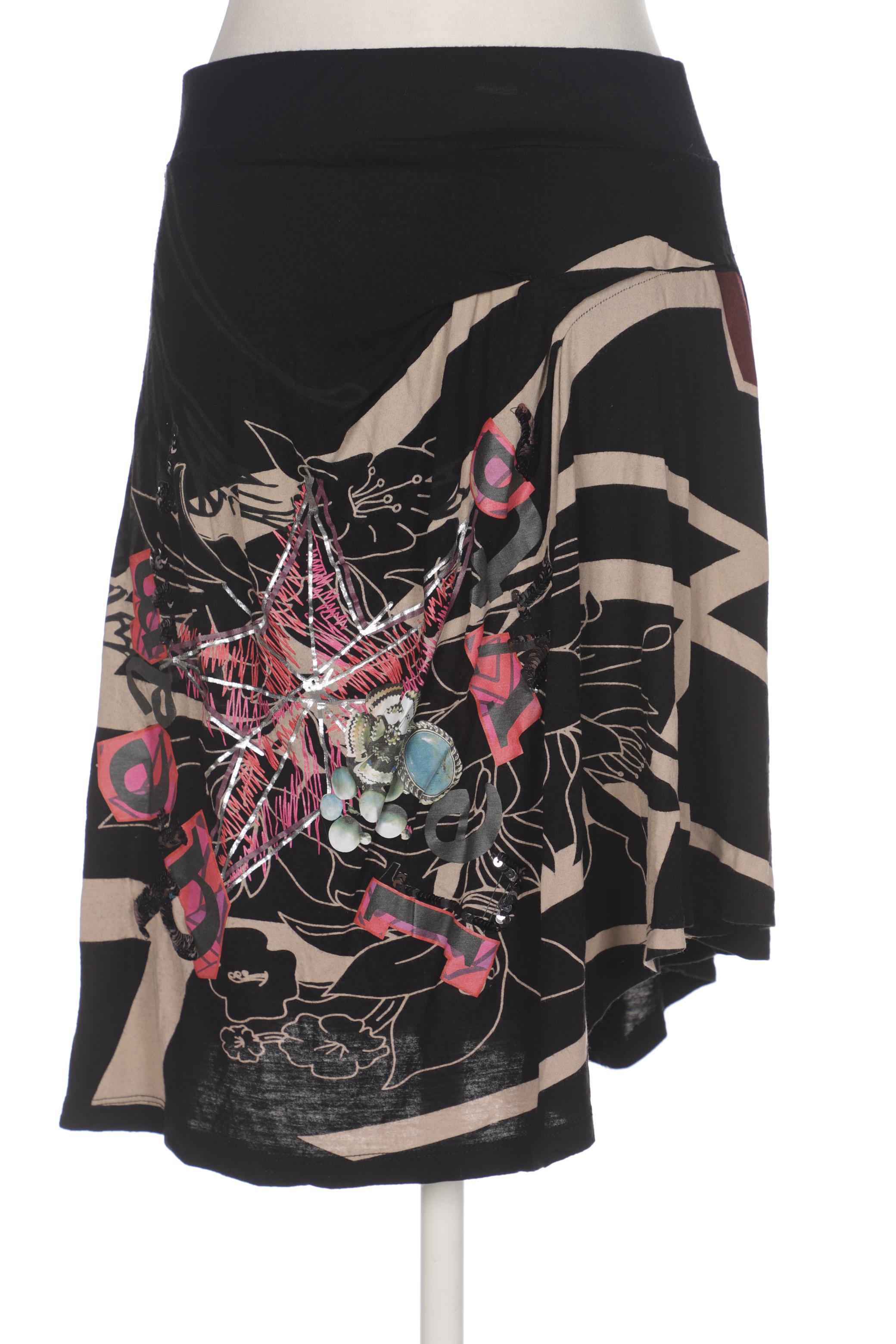 

Desigual Damen Rock, schwarz, Gr. 36