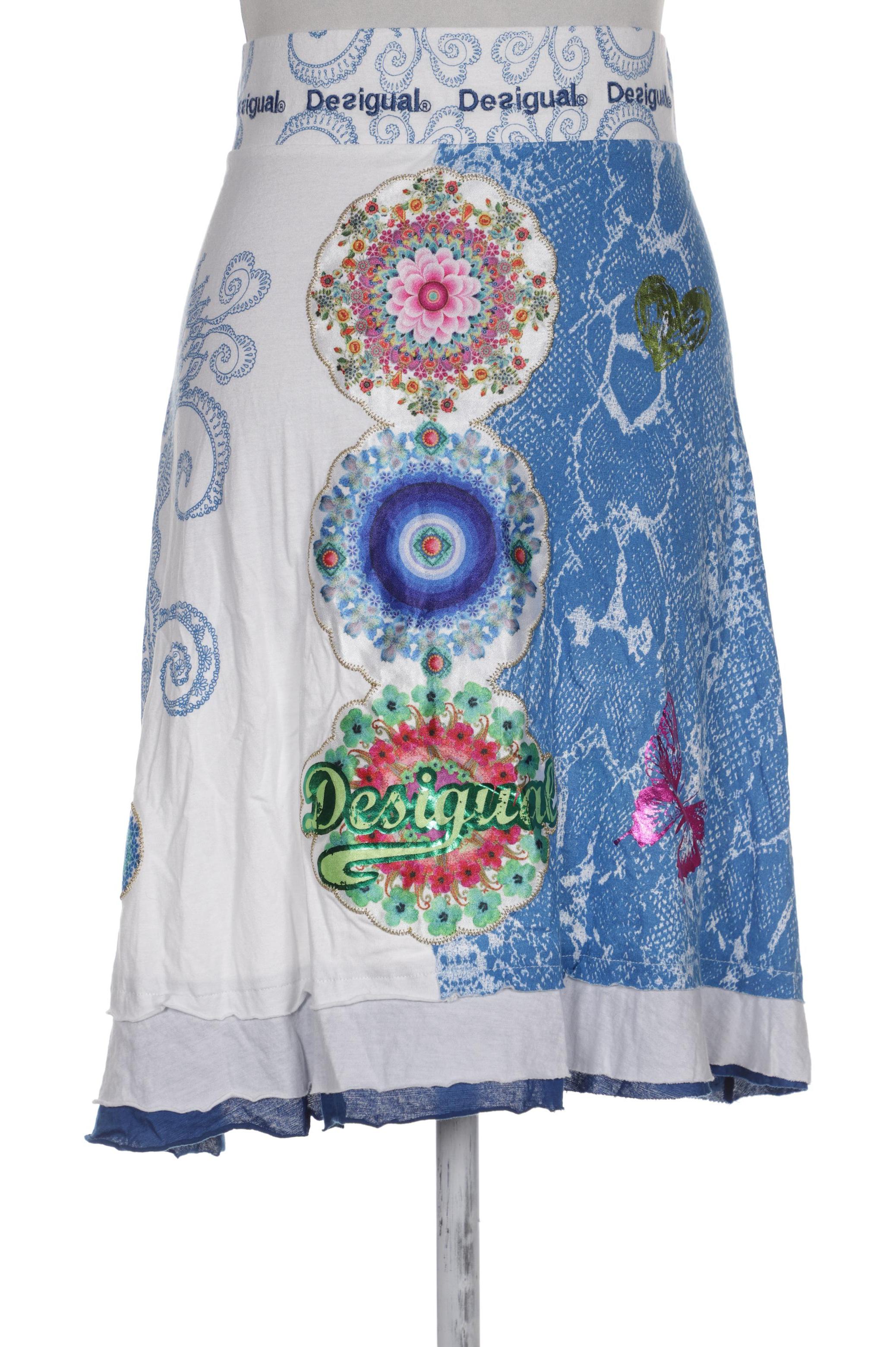 

Desigual Damen Rock, marineblau, Gr. 38