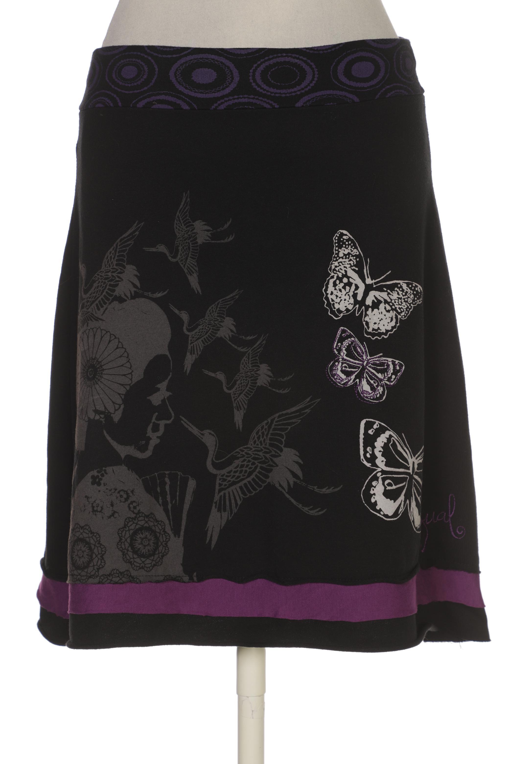 

Desigual Damen Rock, schwarz, Gr. 34