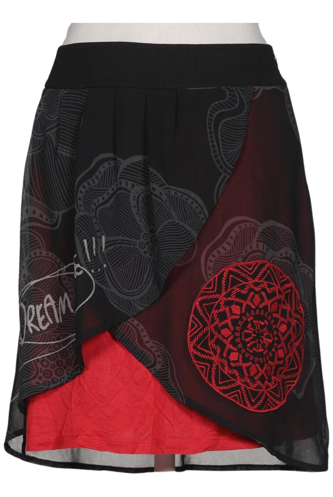 

Desigual Damen Rock, schwarz, Gr. 38