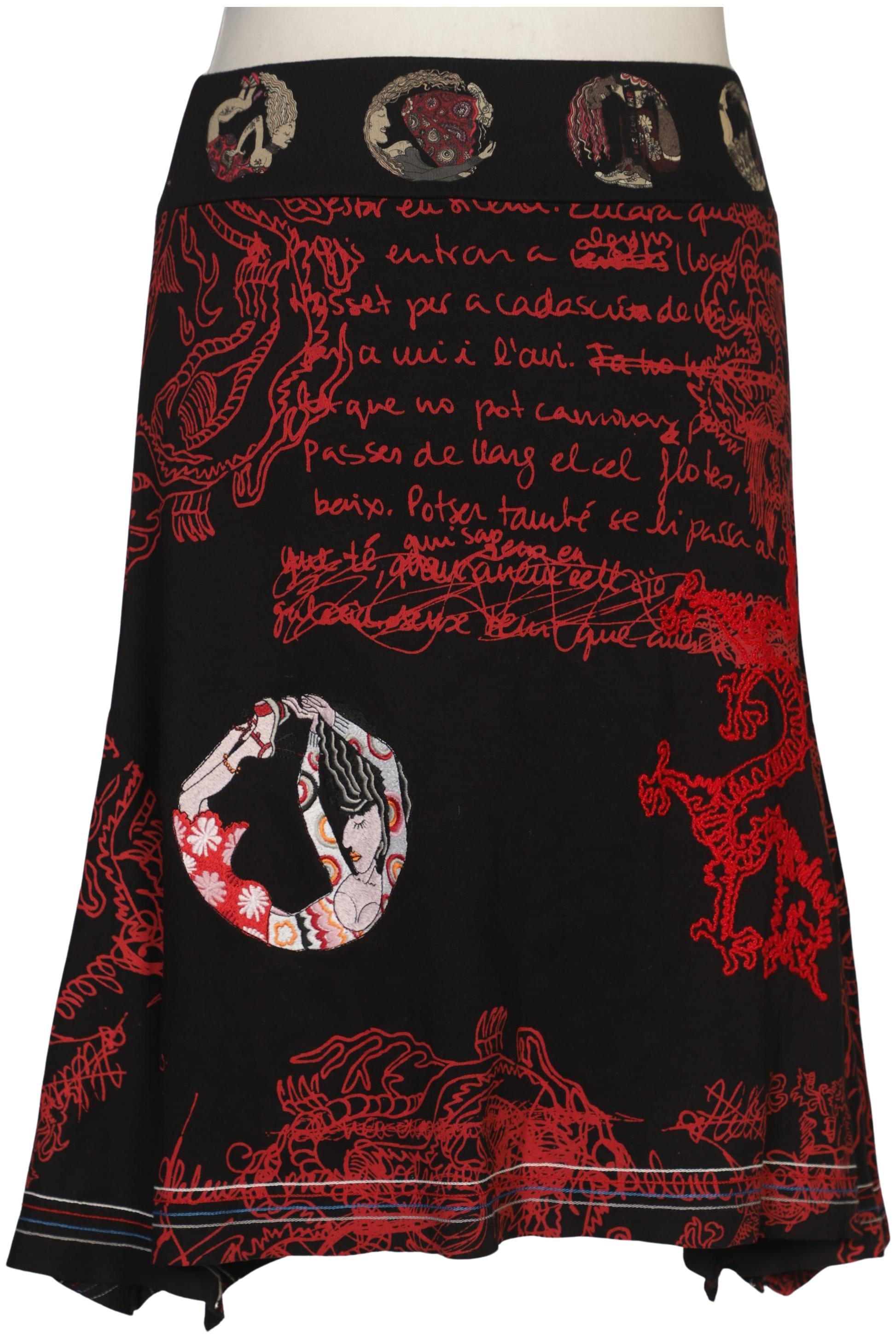 

Desigual Damen Rock, schwarz, Gr. 42