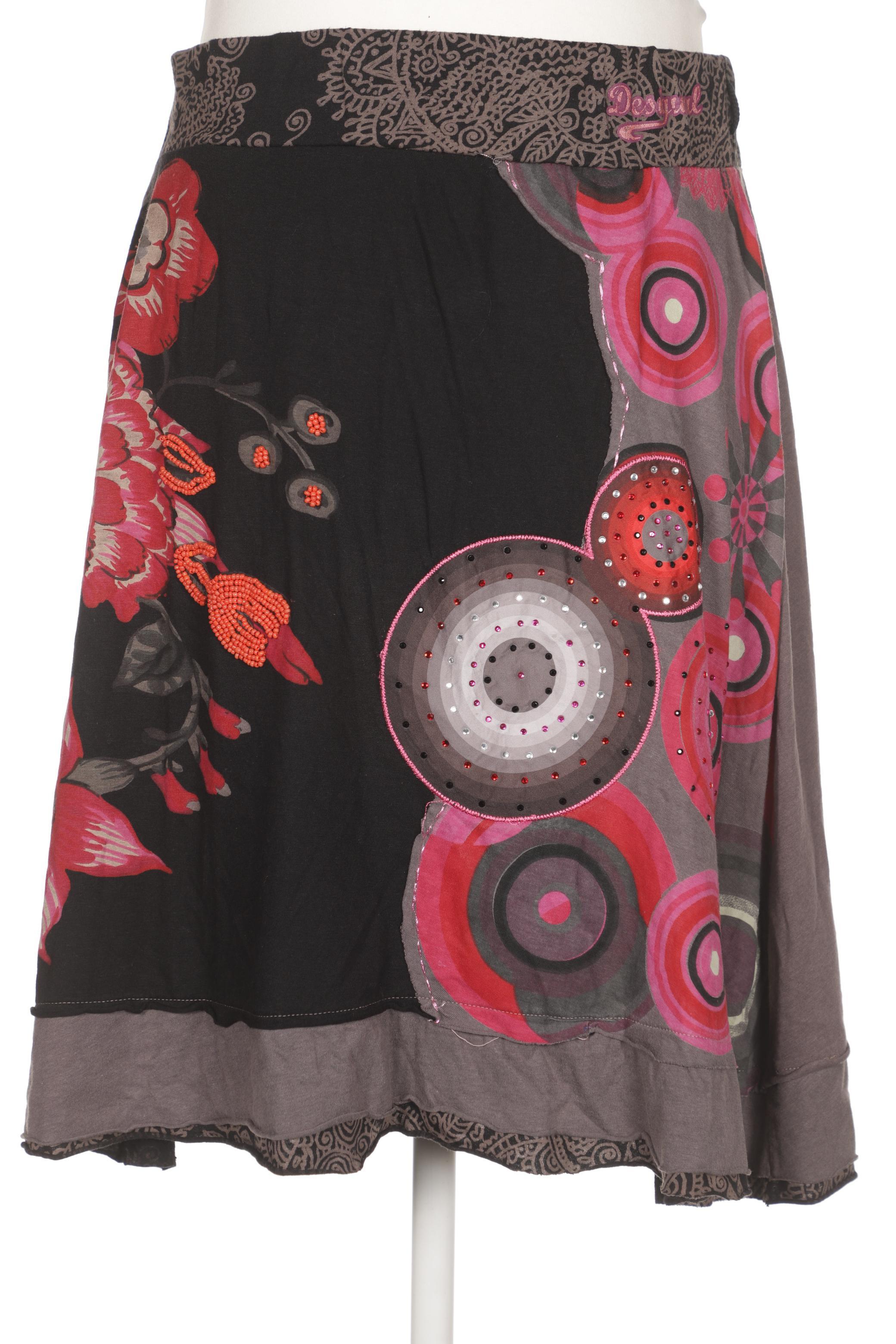 

Desigual Damen Rock, schwarz, Gr. 44
