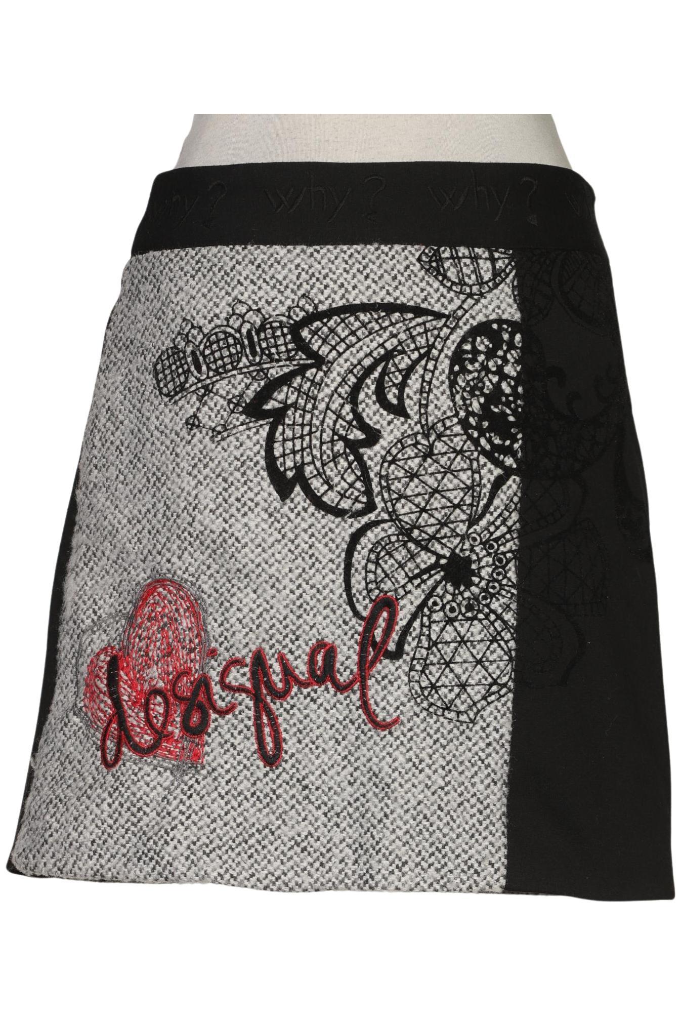 

Desigual Damen Rock, schwarz, Gr. 36
