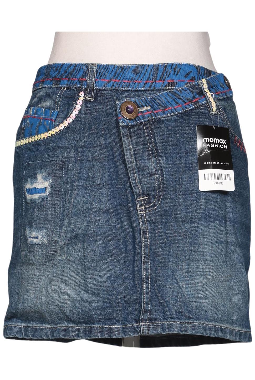 

Desigual Damen Rock, blau, Gr. 40