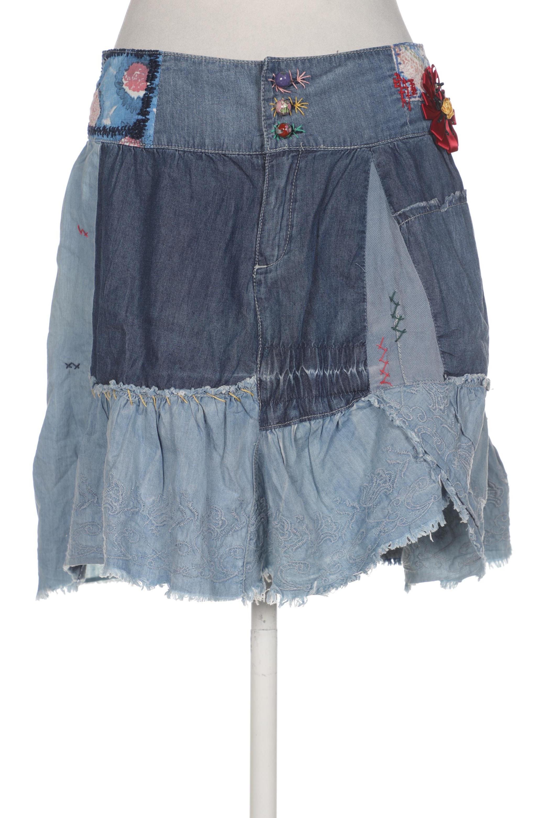 

Desigual Damen Rock, blau, Gr. 38