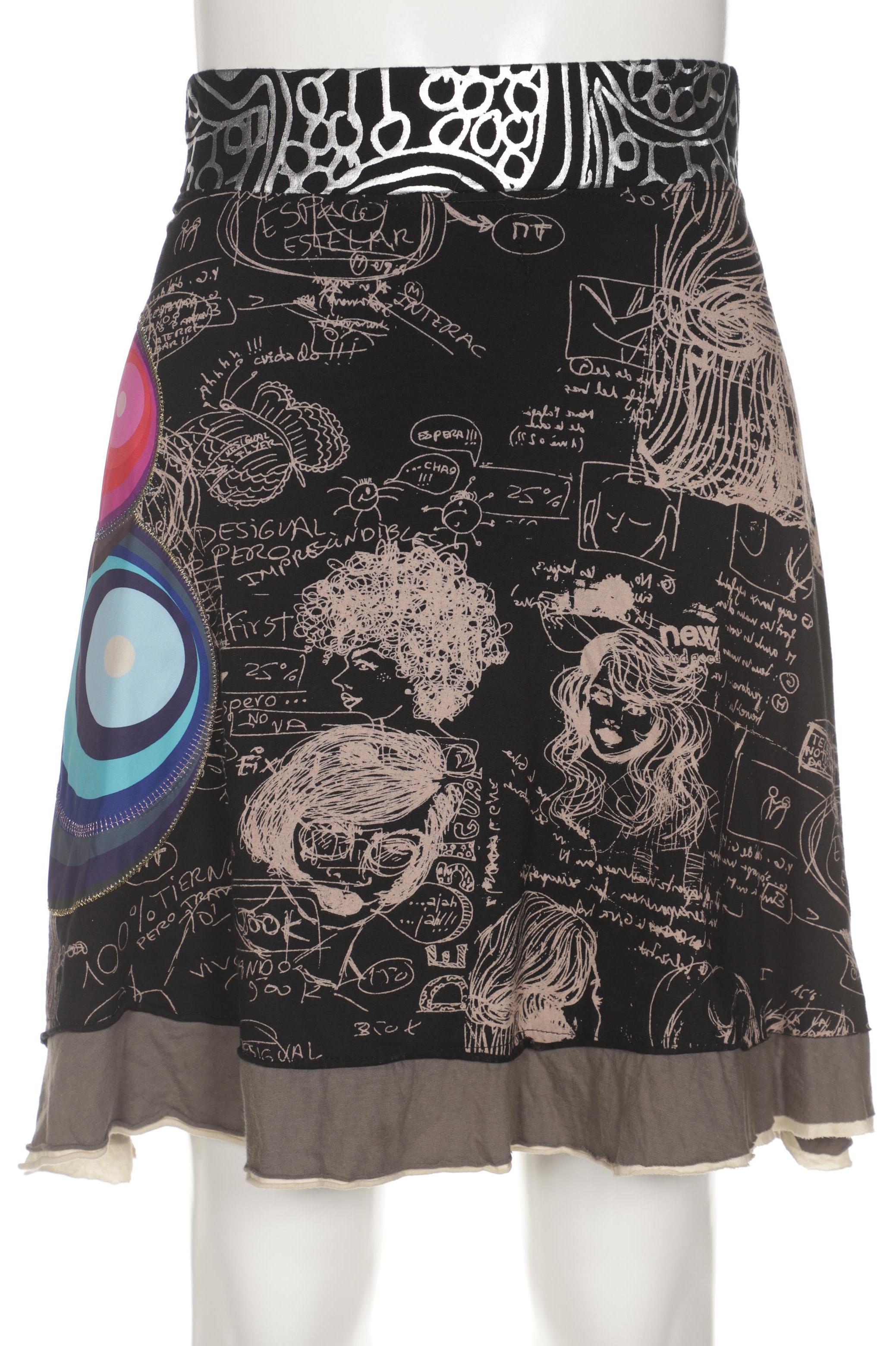 

Desigual Damen Rock, schwarz