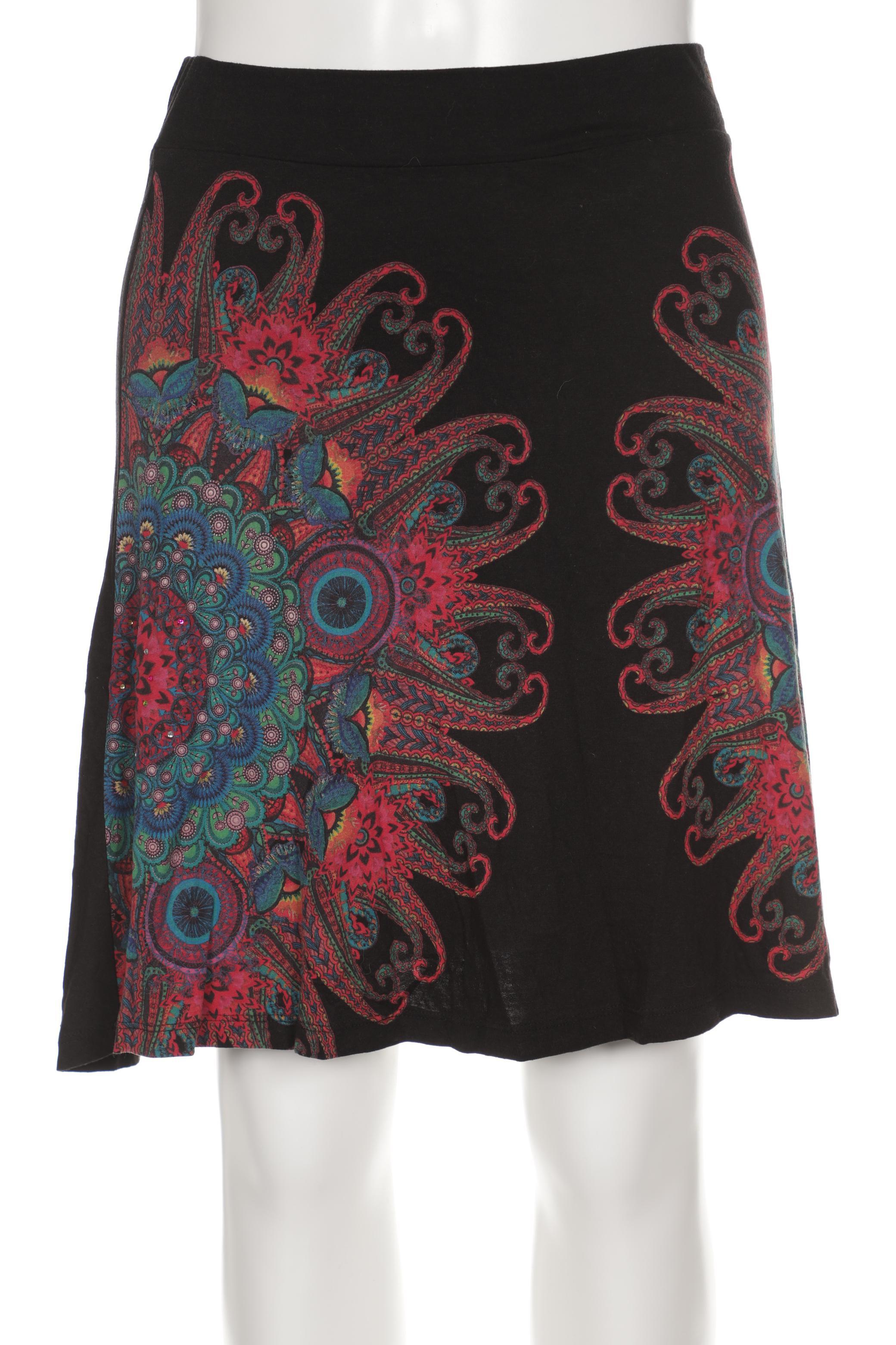 

Desigual Damen Rock, schwarz, Gr. 42