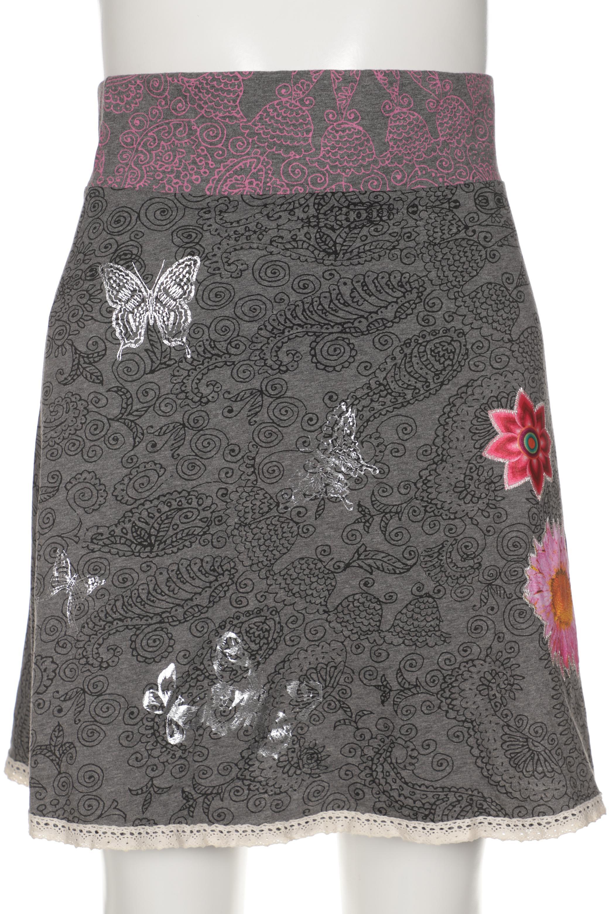 

Desigual Damen Rock, grau, Gr. 42