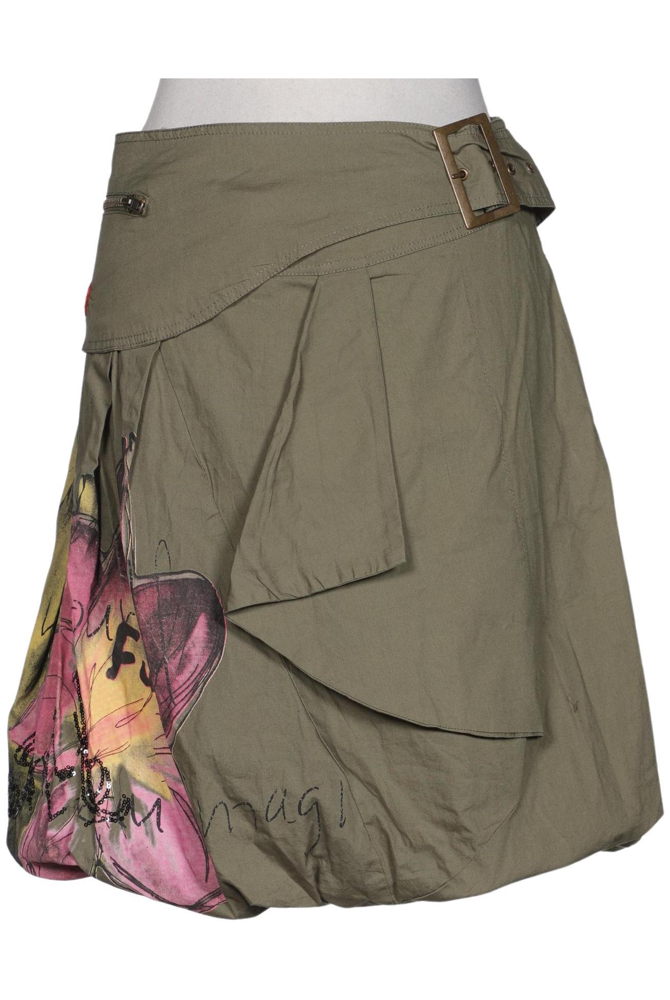 

Desigual Damen Rock, grün, Gr. 40