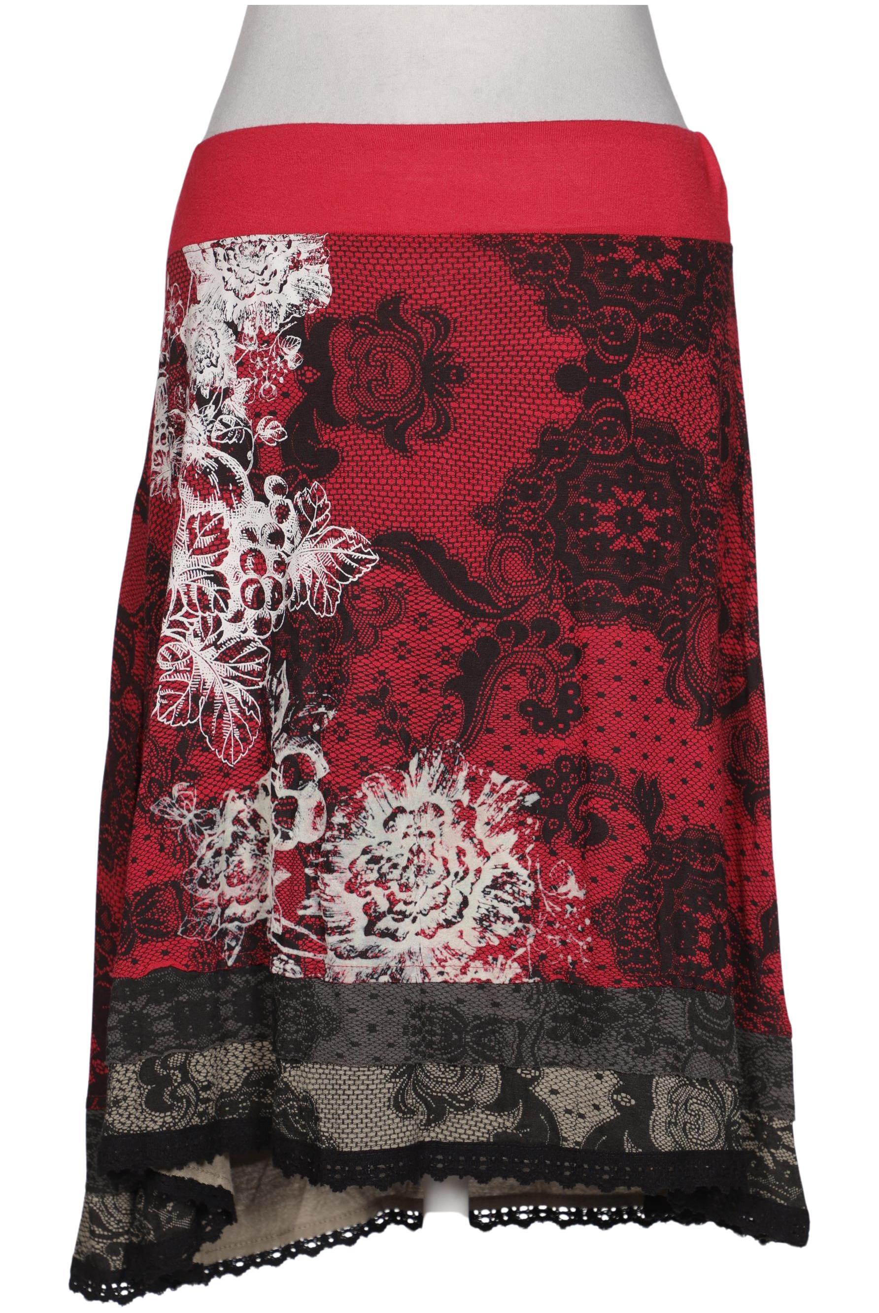 

Desigual Damen Rock, rot, Gr. 38