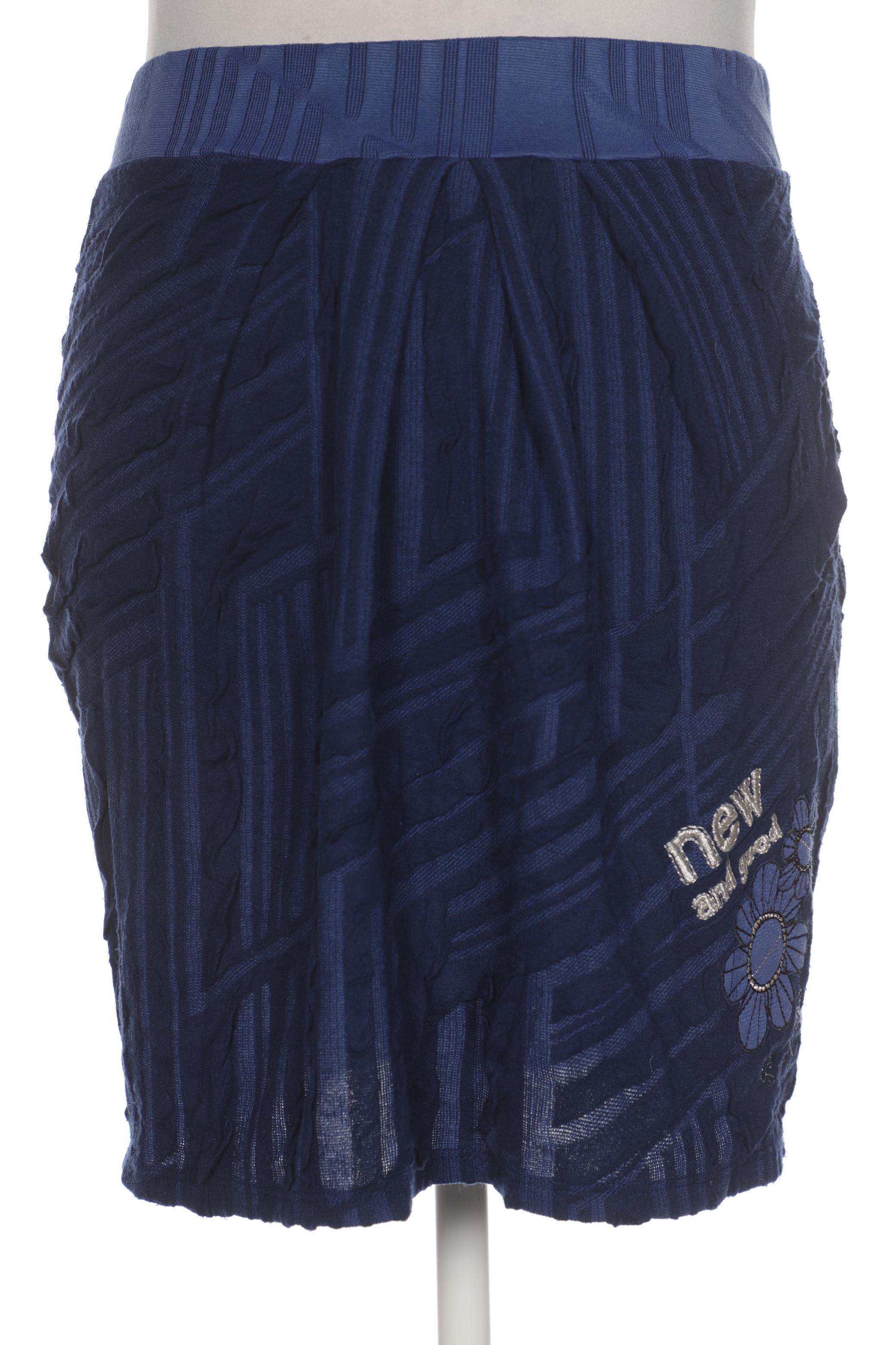 

Desigual Damen Rock, marineblau, Gr. 42