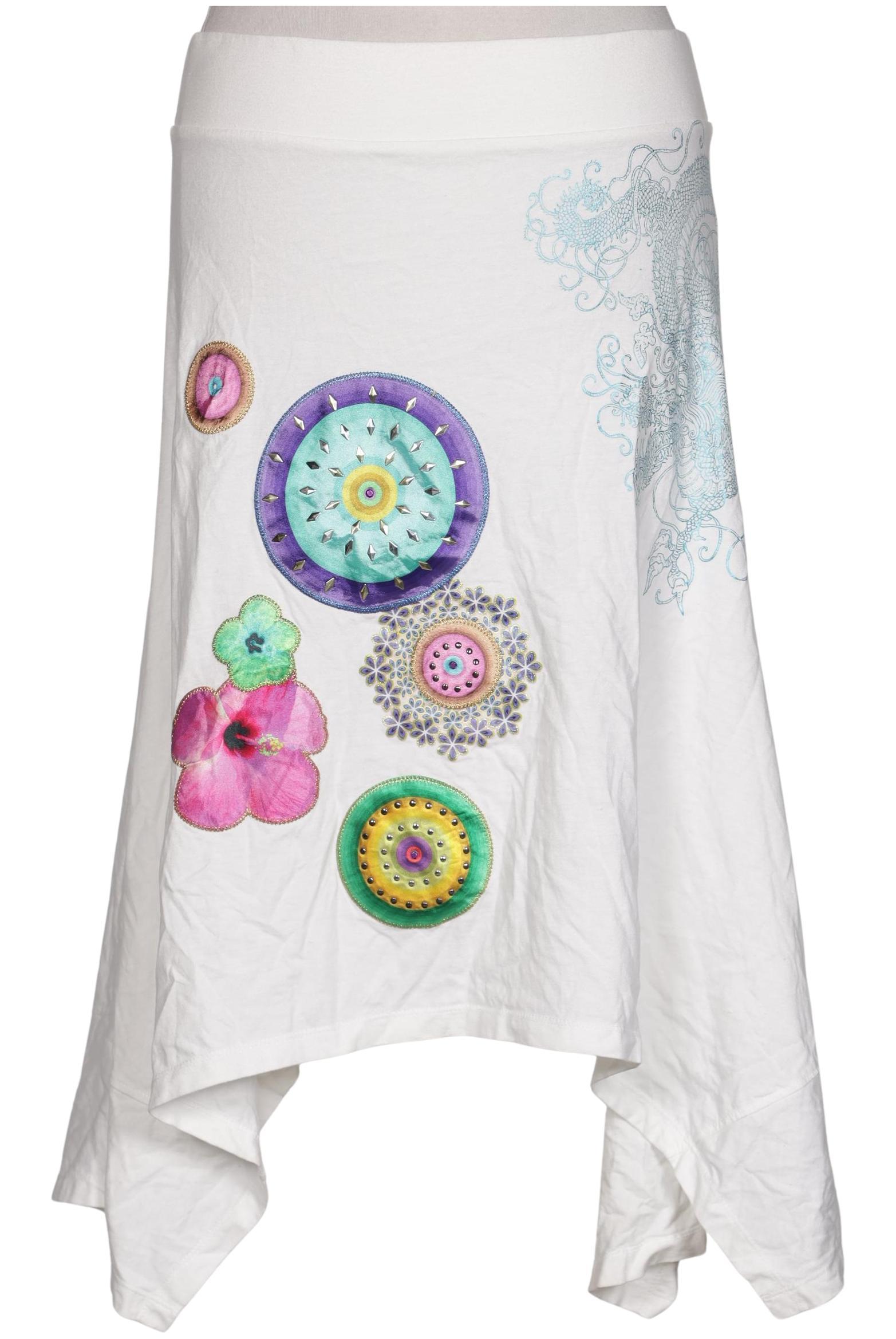 

Desigual Damen Rock, weiß, Gr. 38