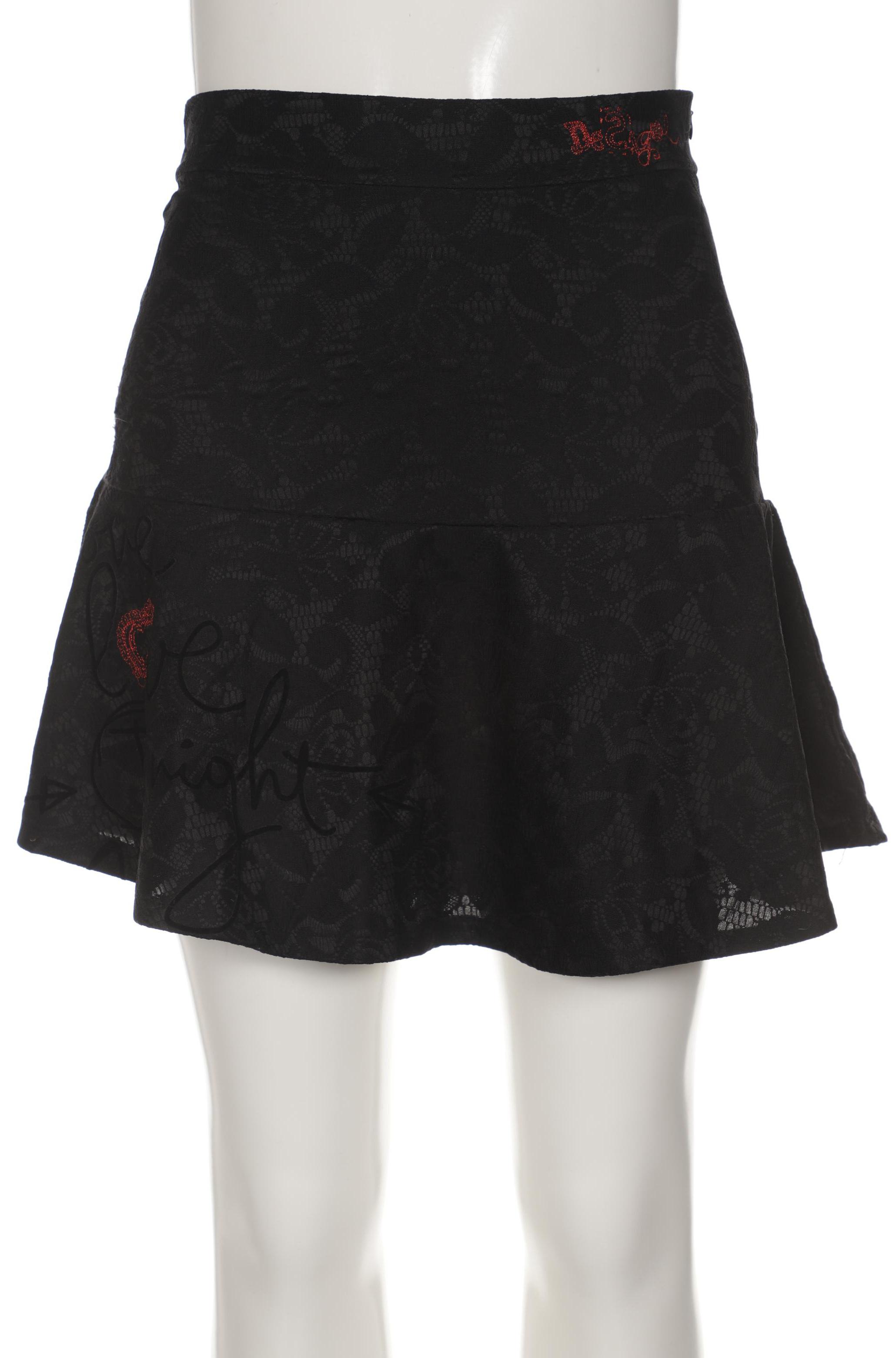 

Desigual Damen Rock, schwarz