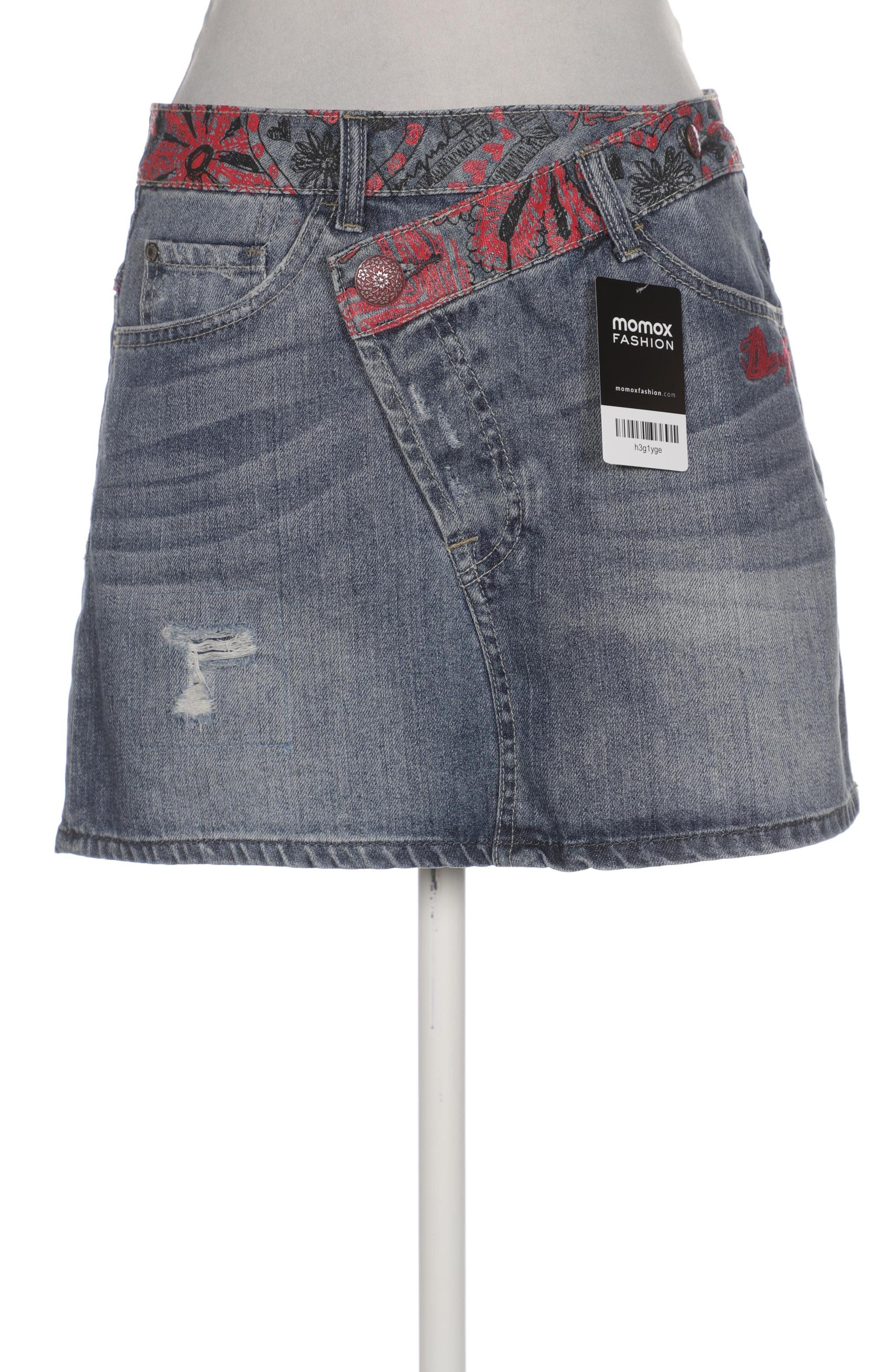 

Desigual Damen Rock, blau, Gr. 36
