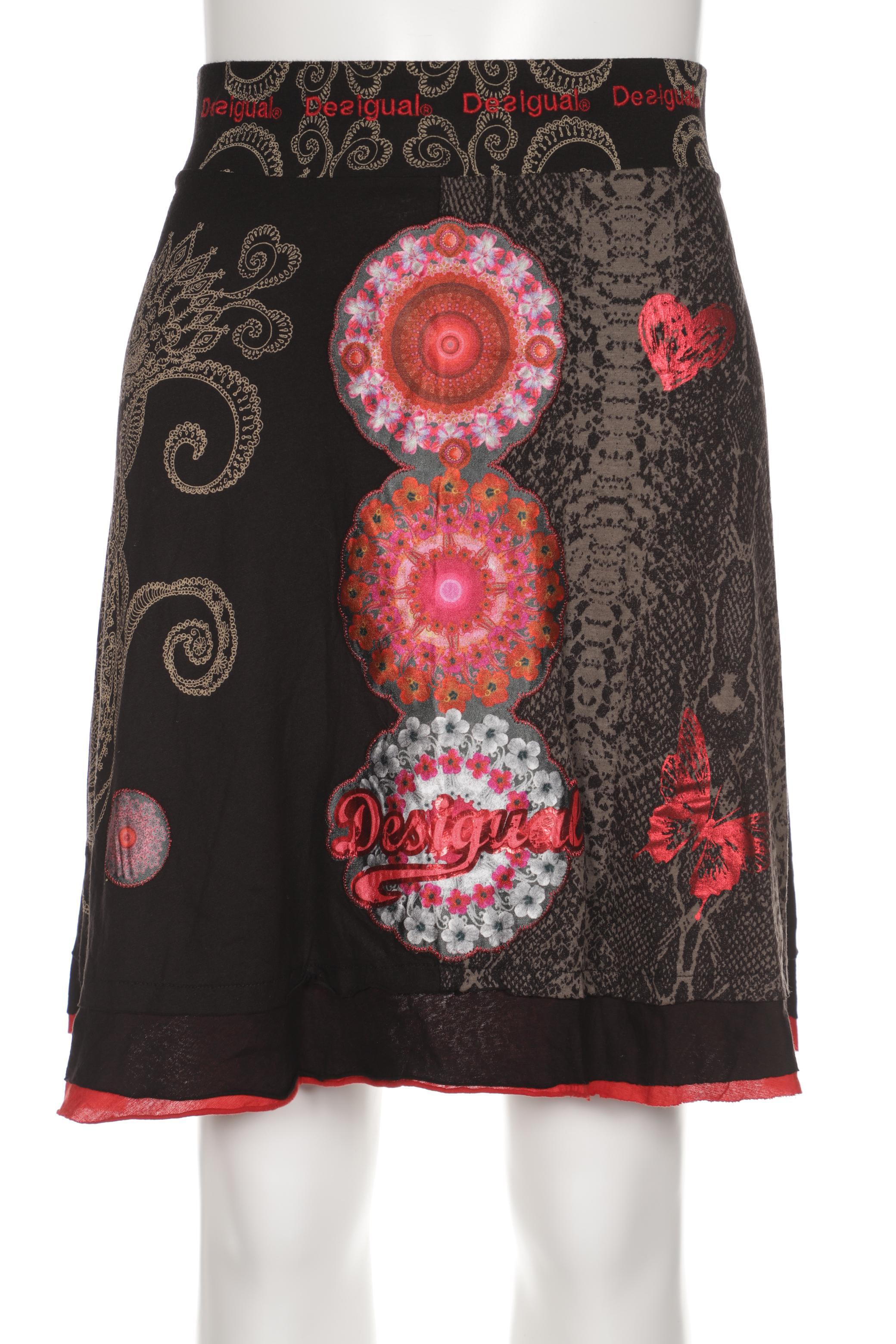 

Desigual Damen Rock, schwarz