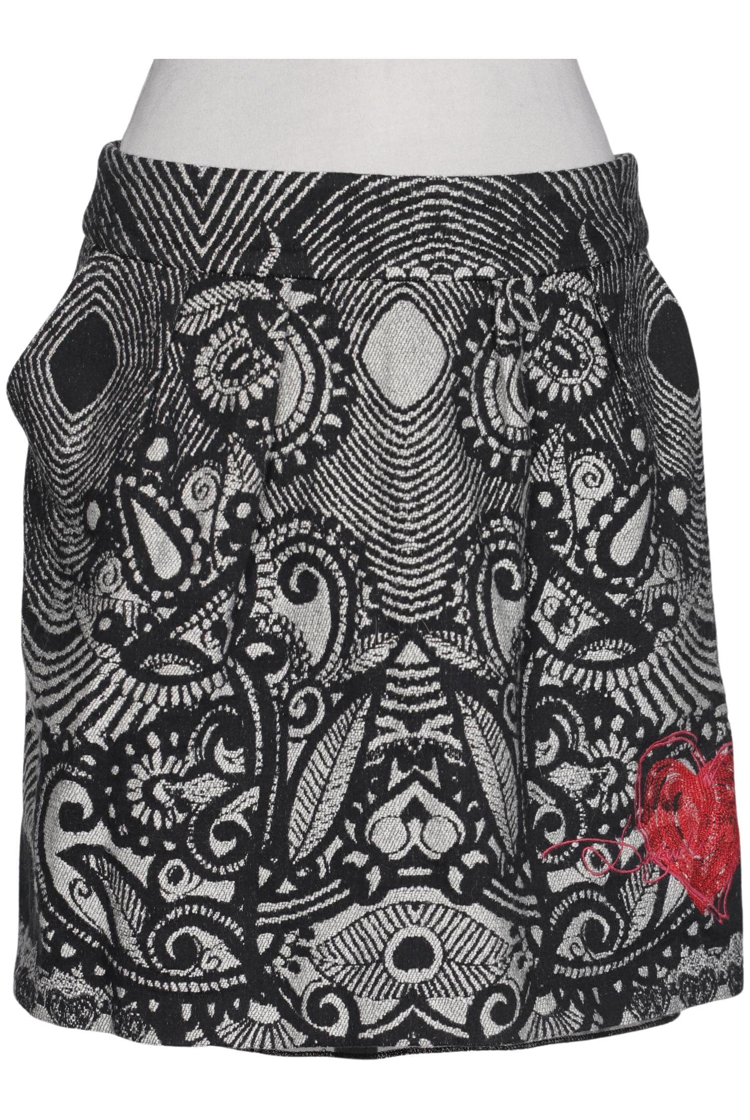 

Desigual Damen Rock, schwarz, Gr. 38