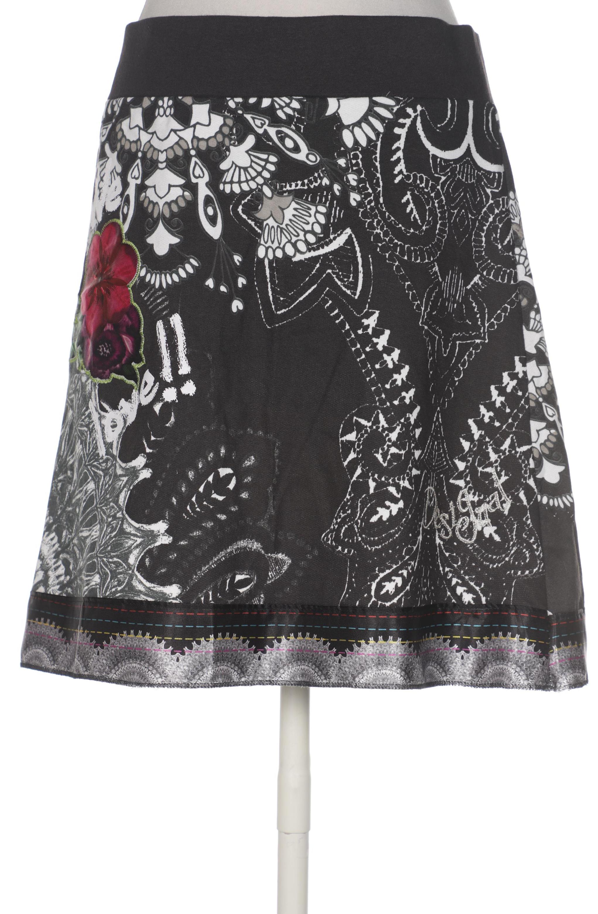 

Desigual Damen Rock, schwarz, Gr. 38