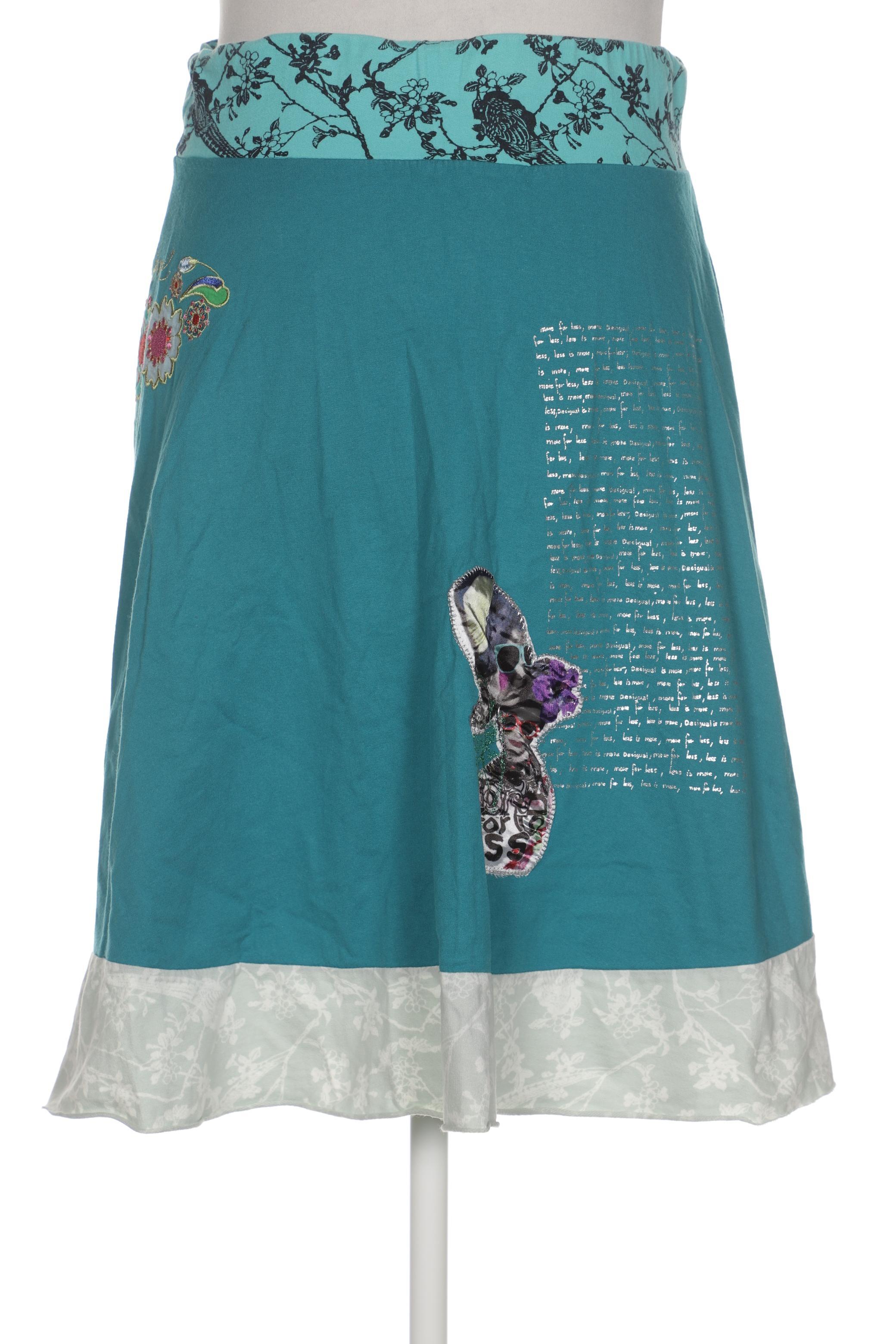 

Desigual Damen Rock, blau, Gr. 42