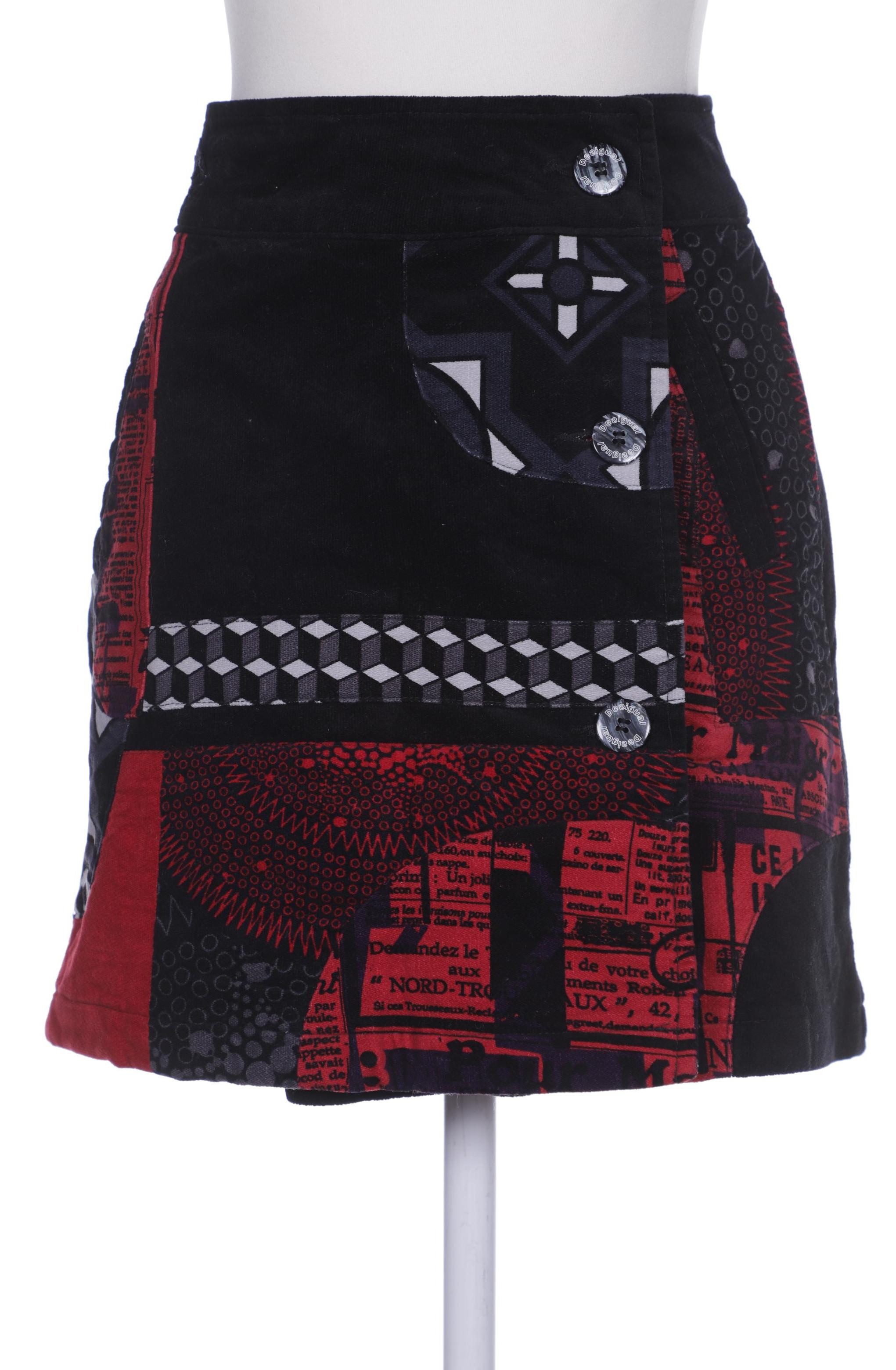 

Desigual Damen Rock, schwarz