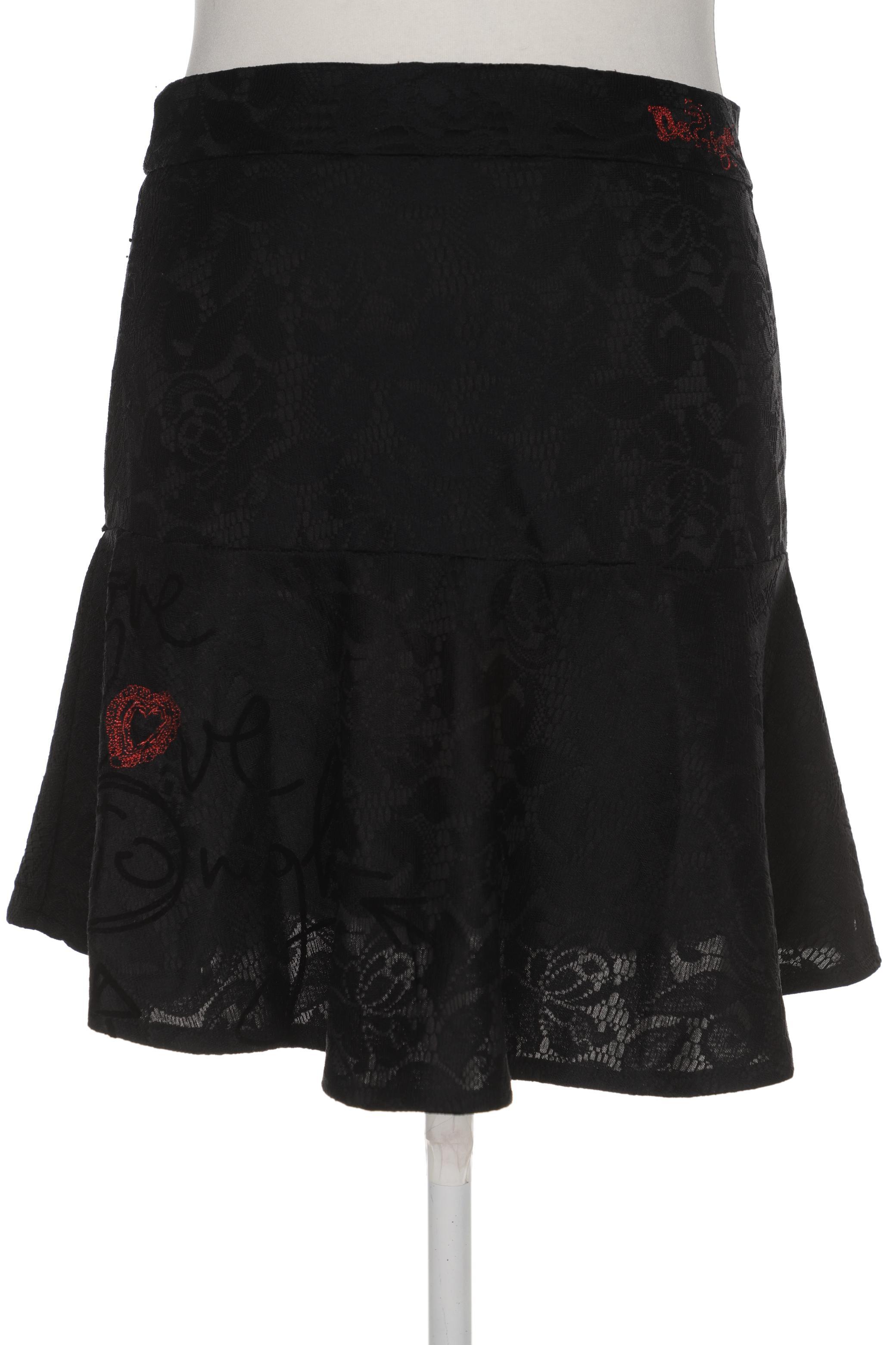 

Desigual Damen Rock, schwarz