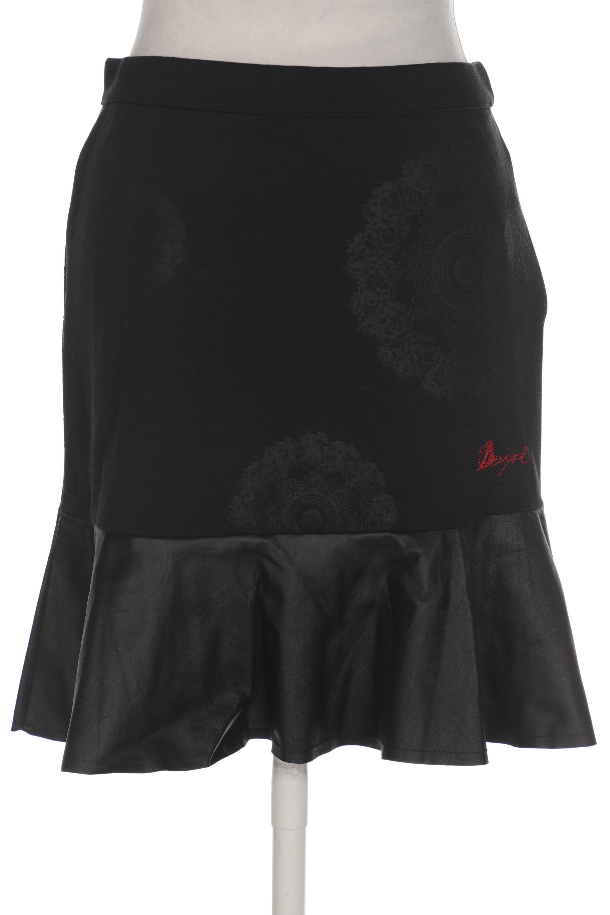 

Desigual Damen Rock, schwarz, Gr. 36