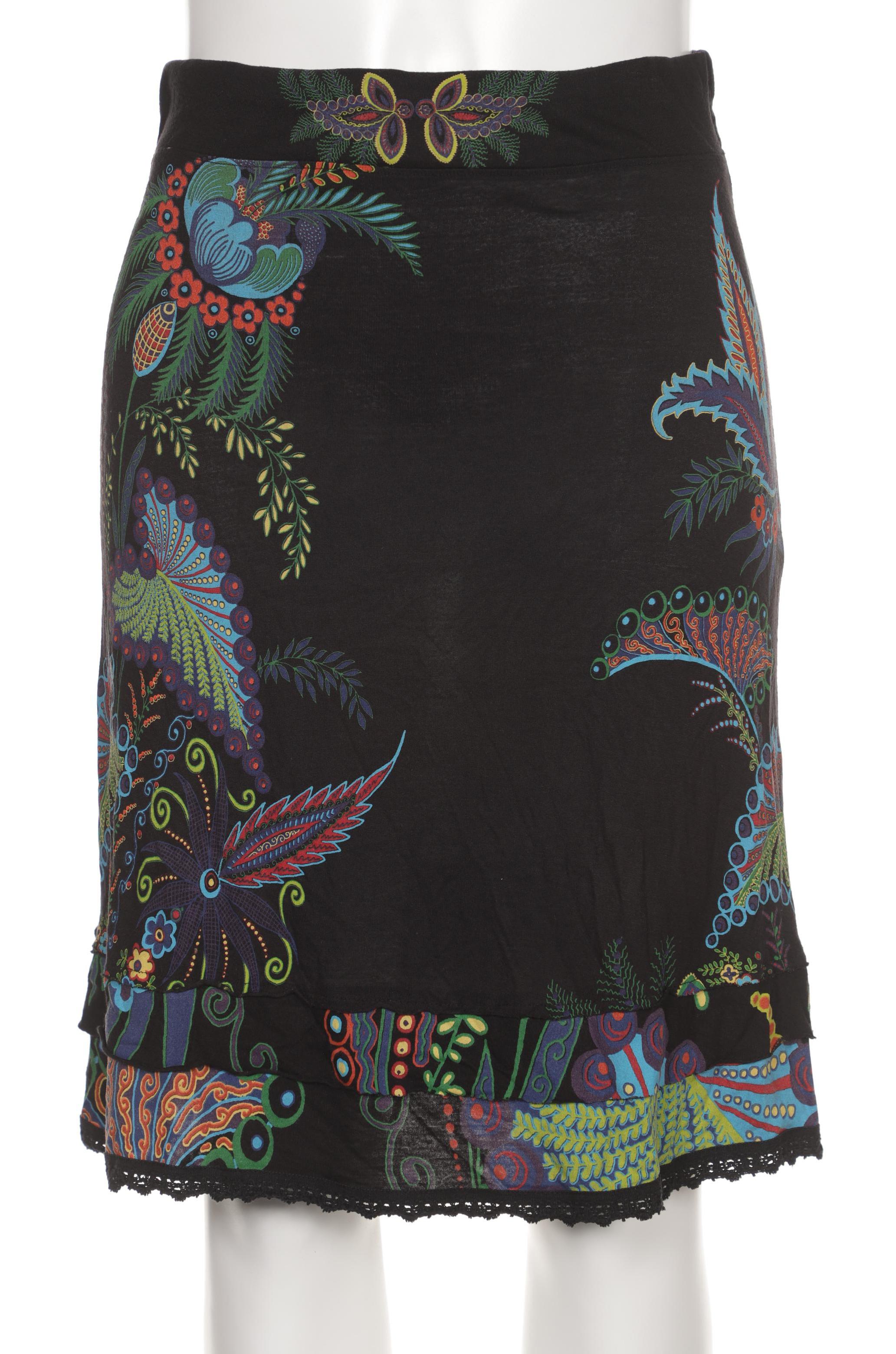 

Desigual Damen Rock, schwarz, Gr. 42