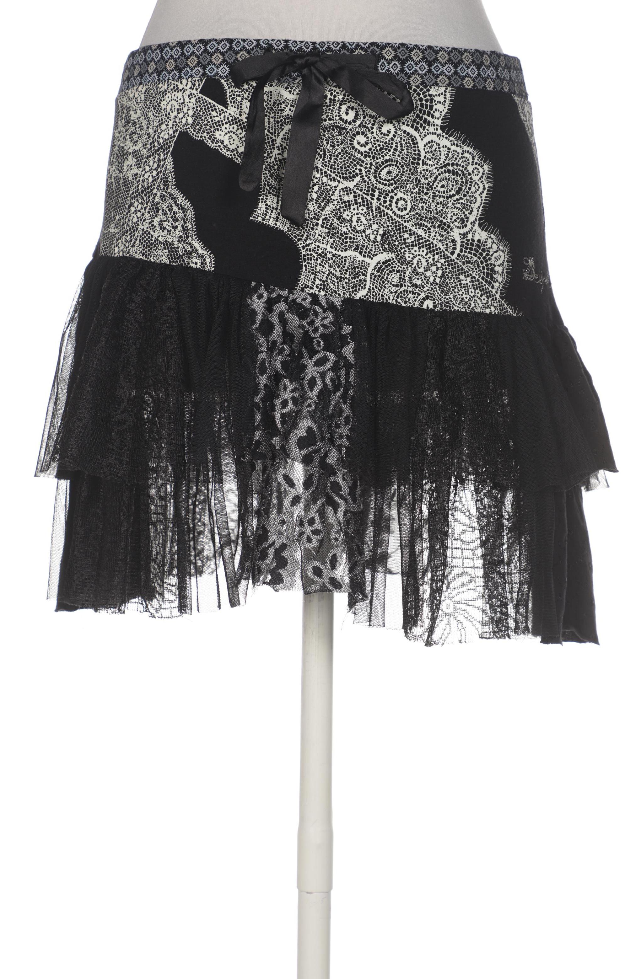 

Desigual Damen Rock, schwarz, Gr. 38