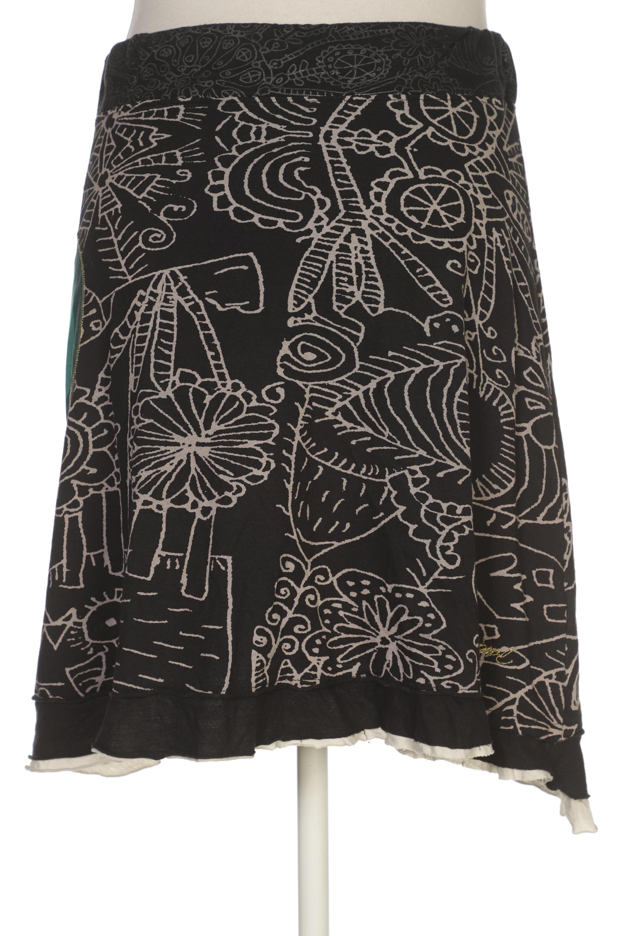 

Desigual Damen Rock, schwarz, Gr. 42