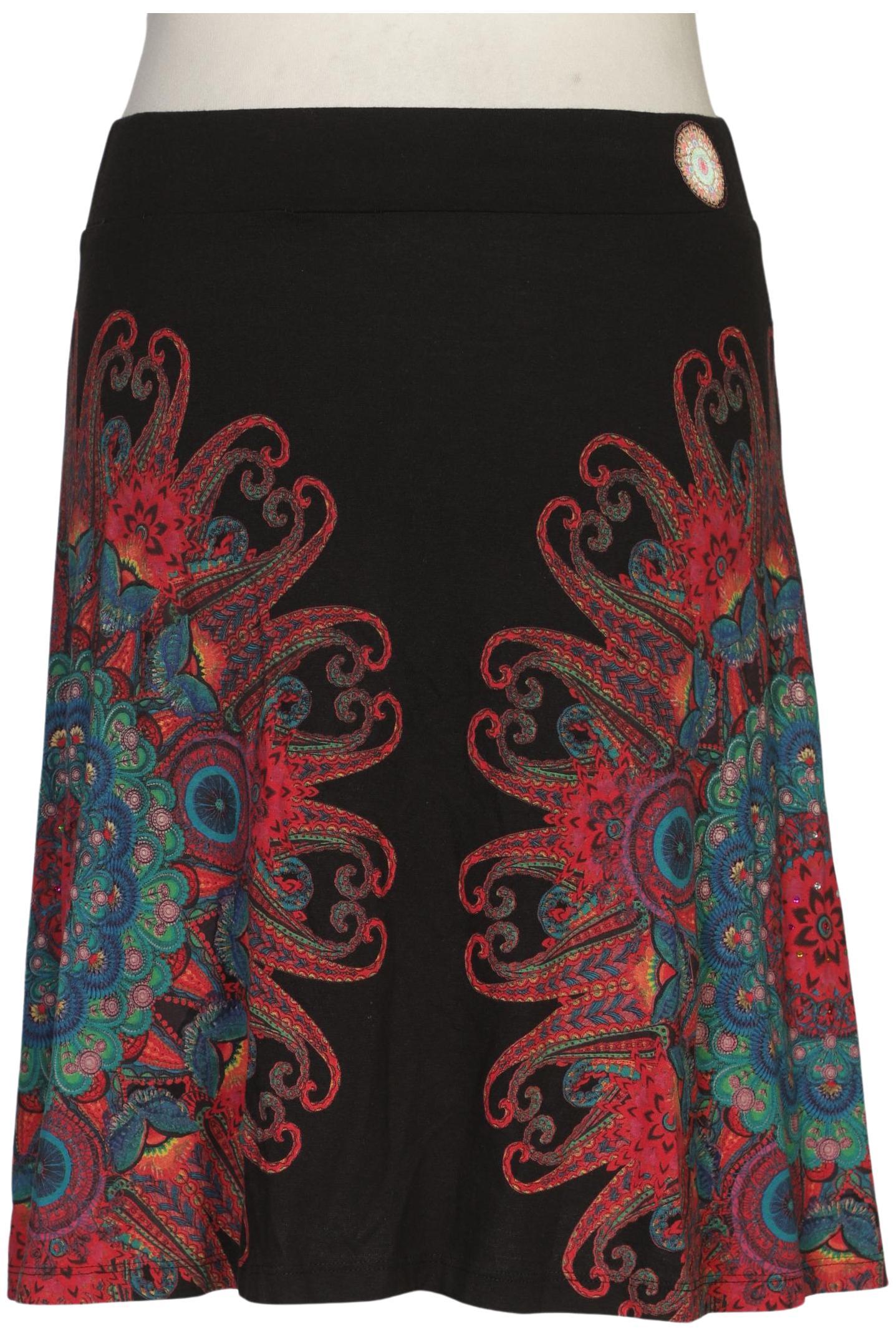 

Desigual Damen Rock, schwarz, Gr. 42