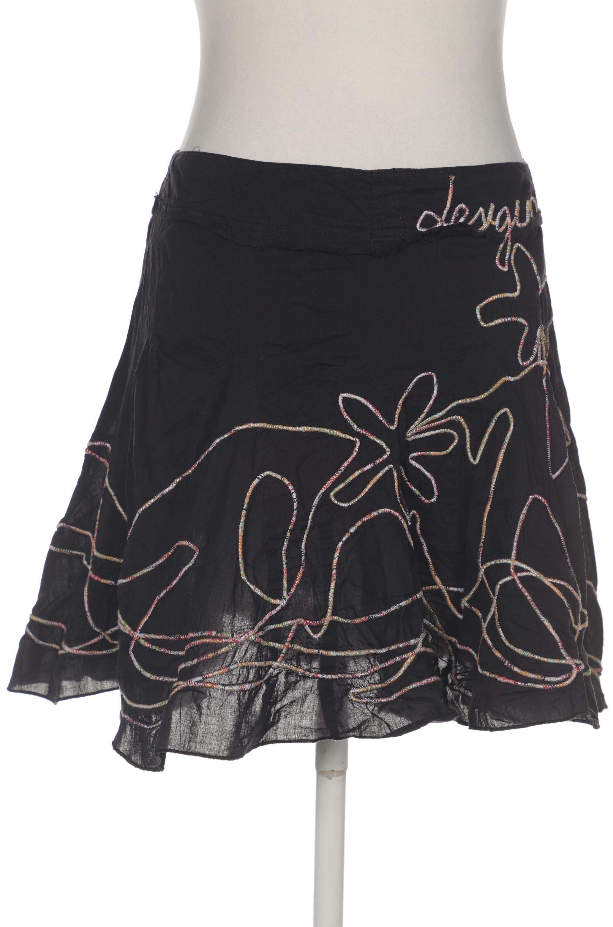 

Desigual Damen Rock, schwarz, Gr. 40