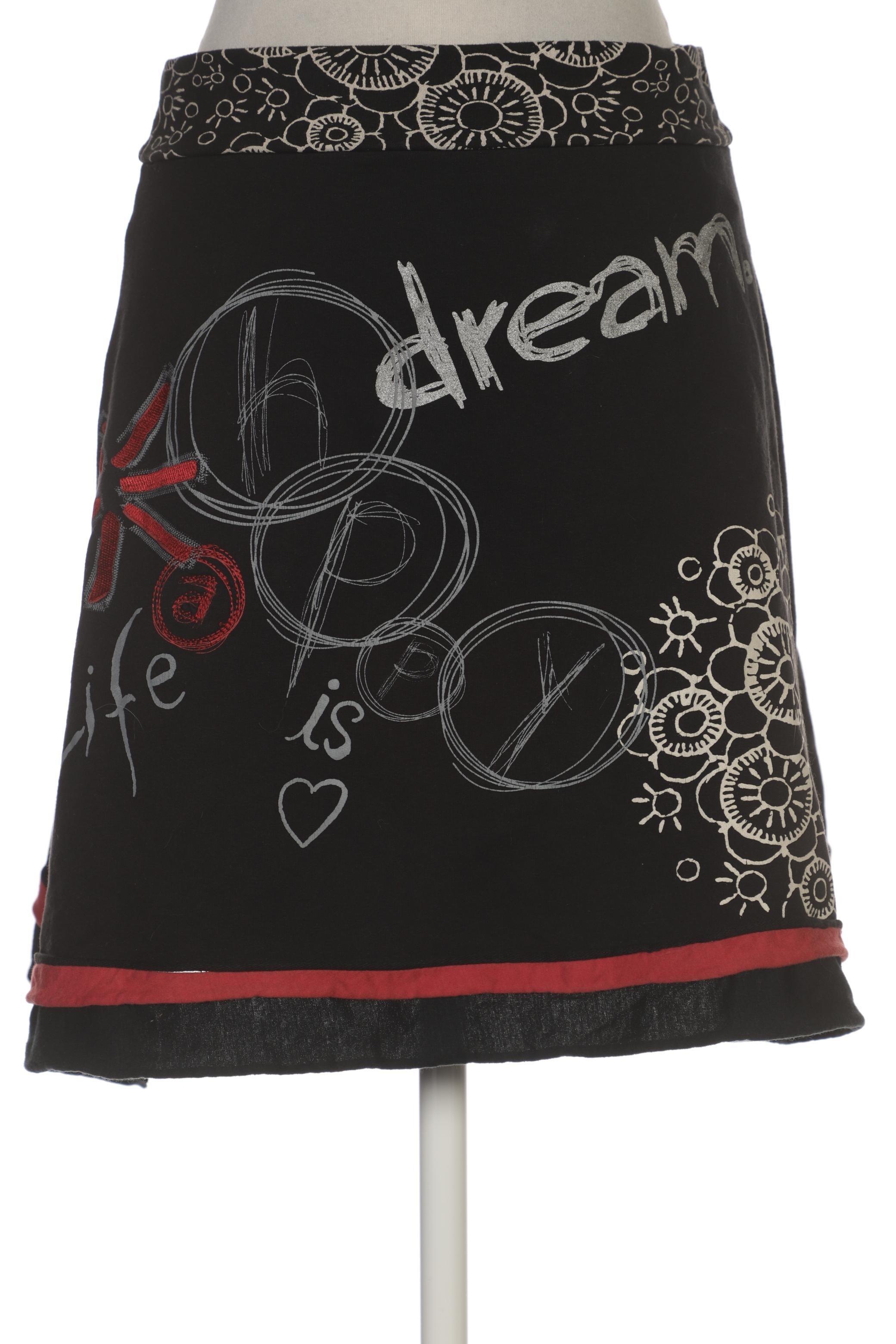 

Desigual Damen Rock, schwarz, Gr. 36