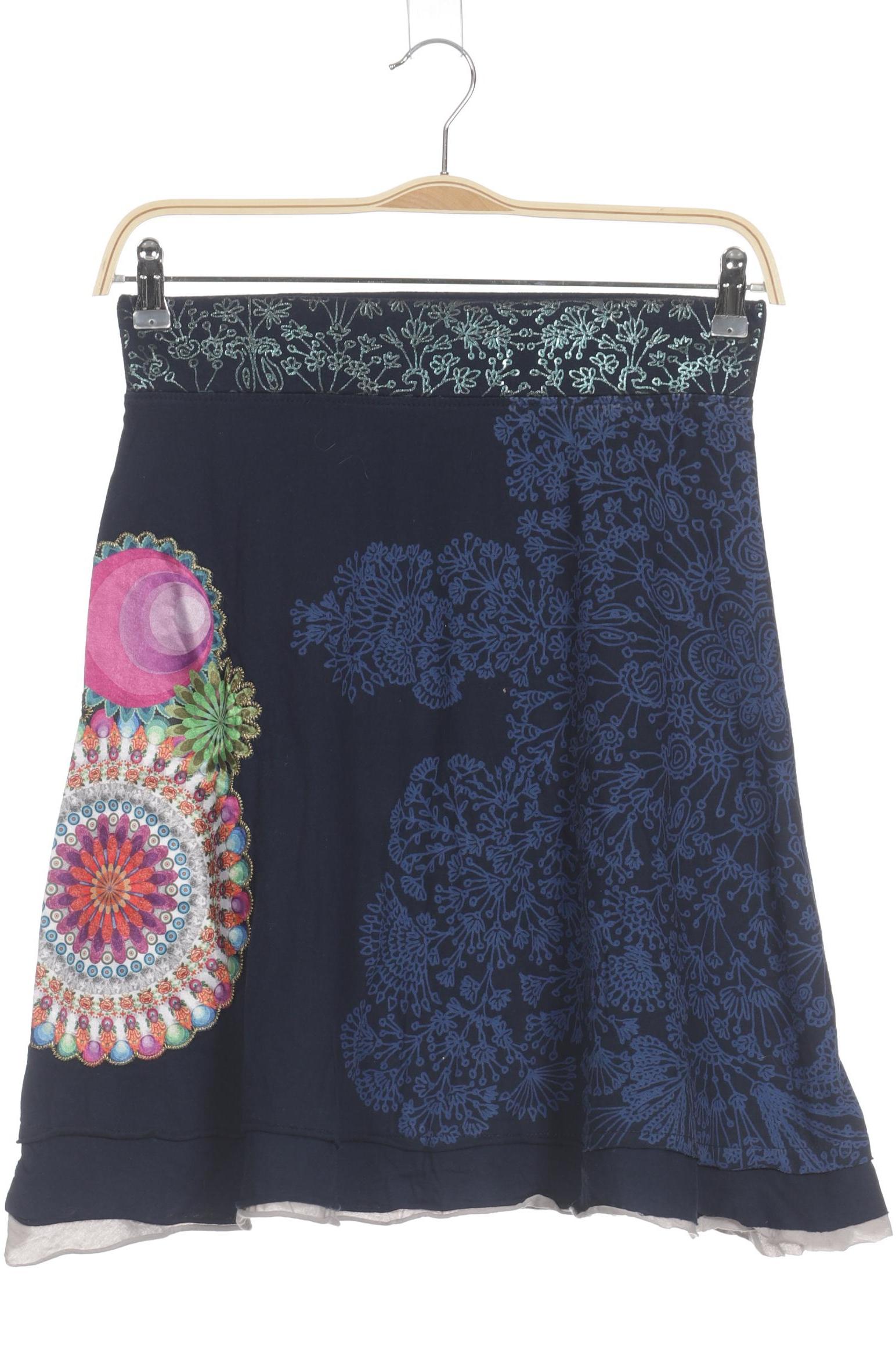 

Desigual Damen Rock, blau, Gr. 38