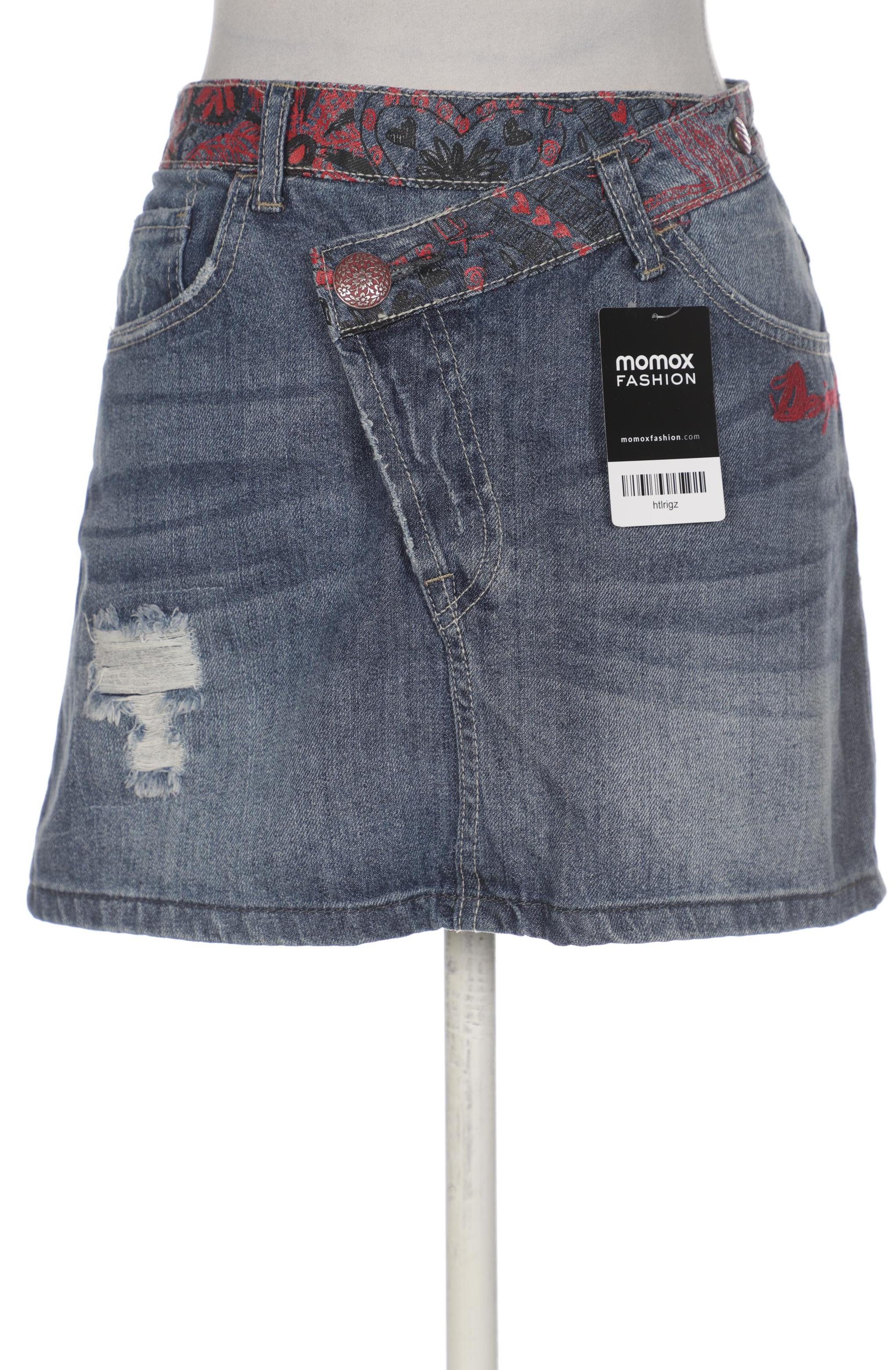 

Desigual Damen Rock, blau, Gr. 38