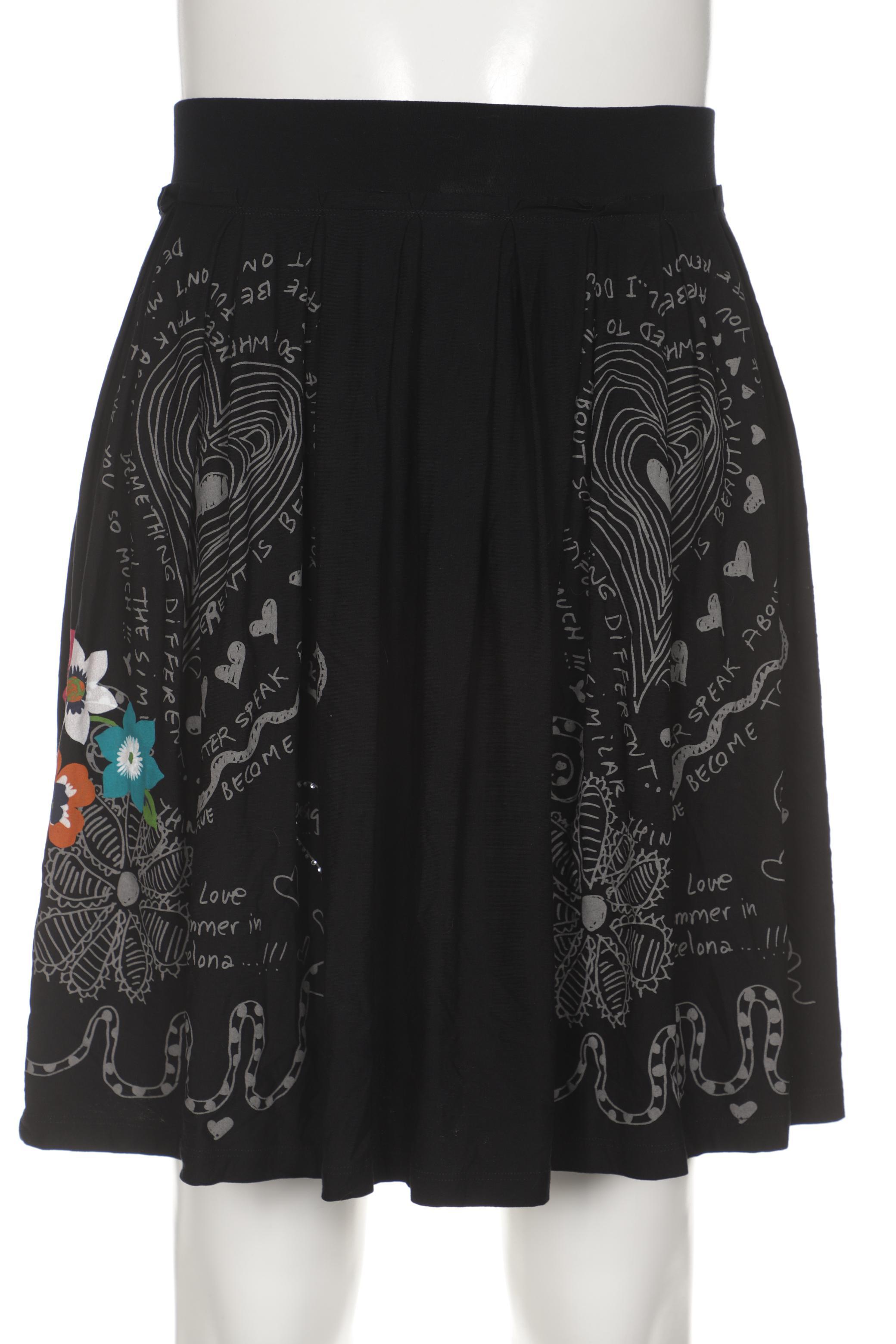 

Desigual Damen Rock, schwarz