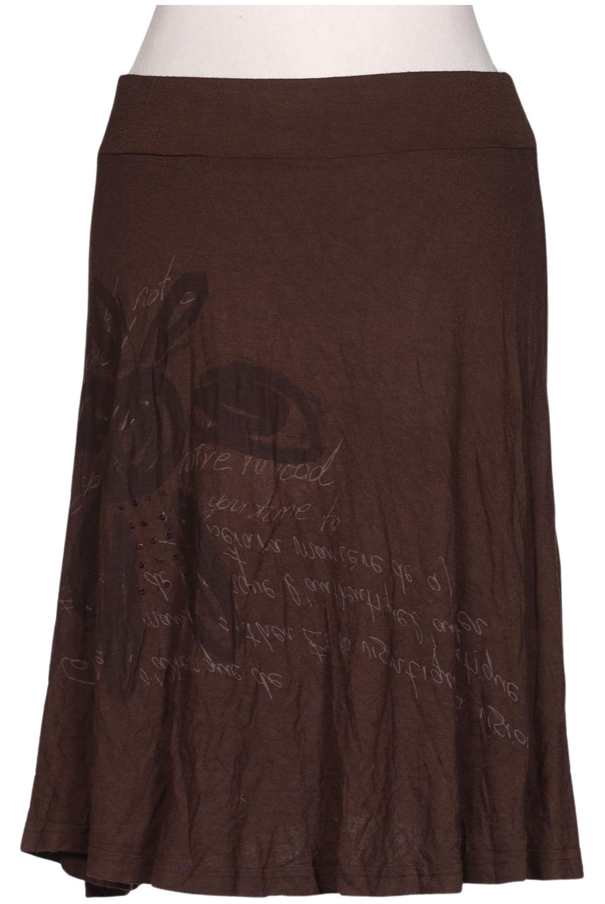 

Desigual Damen Rock, braun, Gr. 38