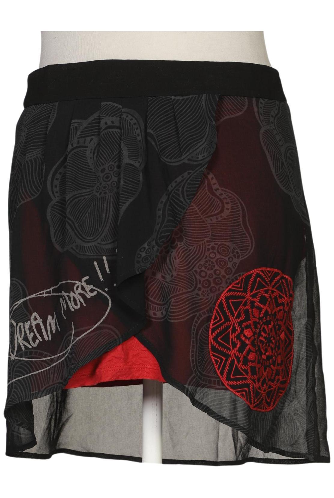 

Desigual Damen Rock, schwarz, Gr. 42