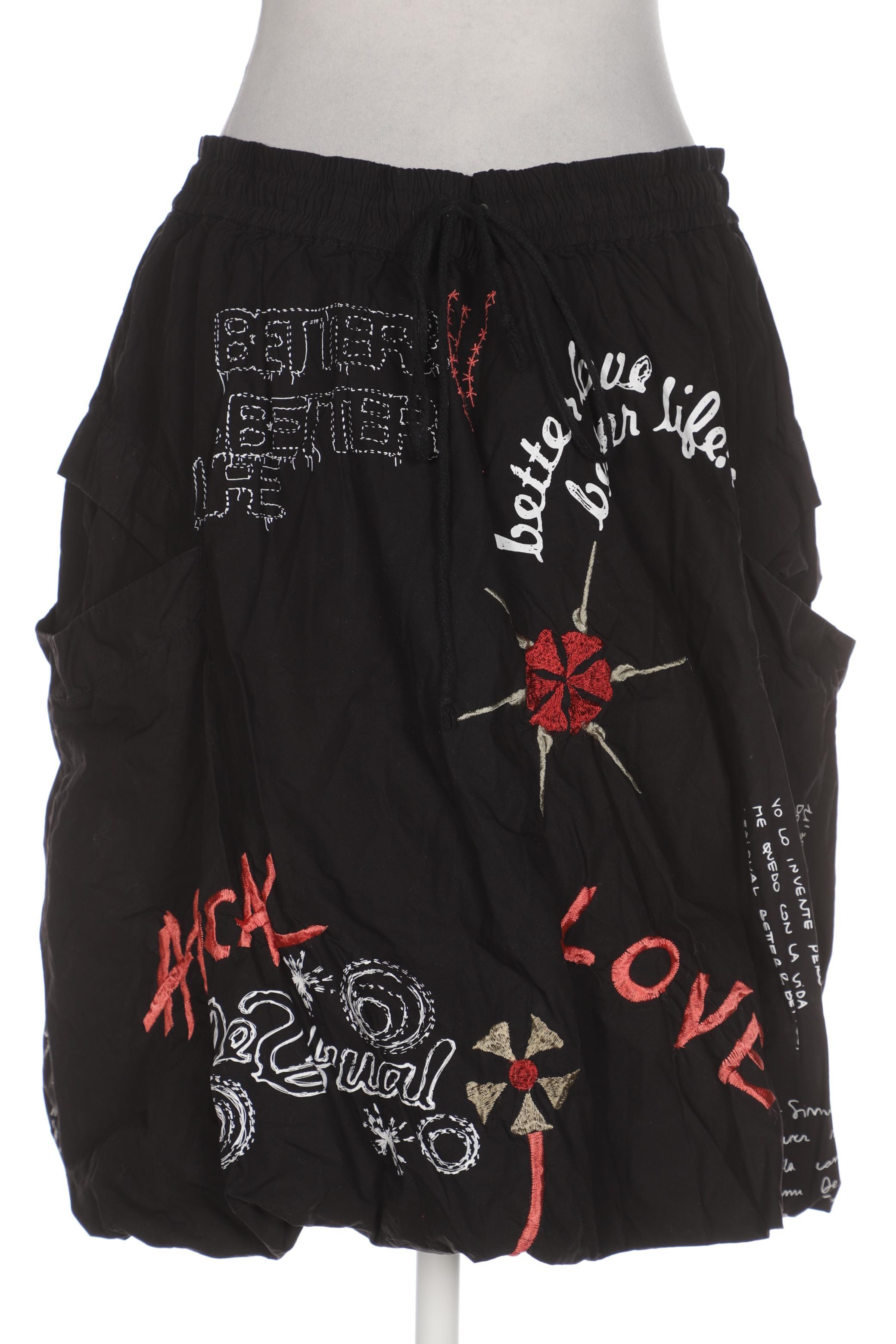 

Desigual Damen Rock, schwarz, Gr. 40