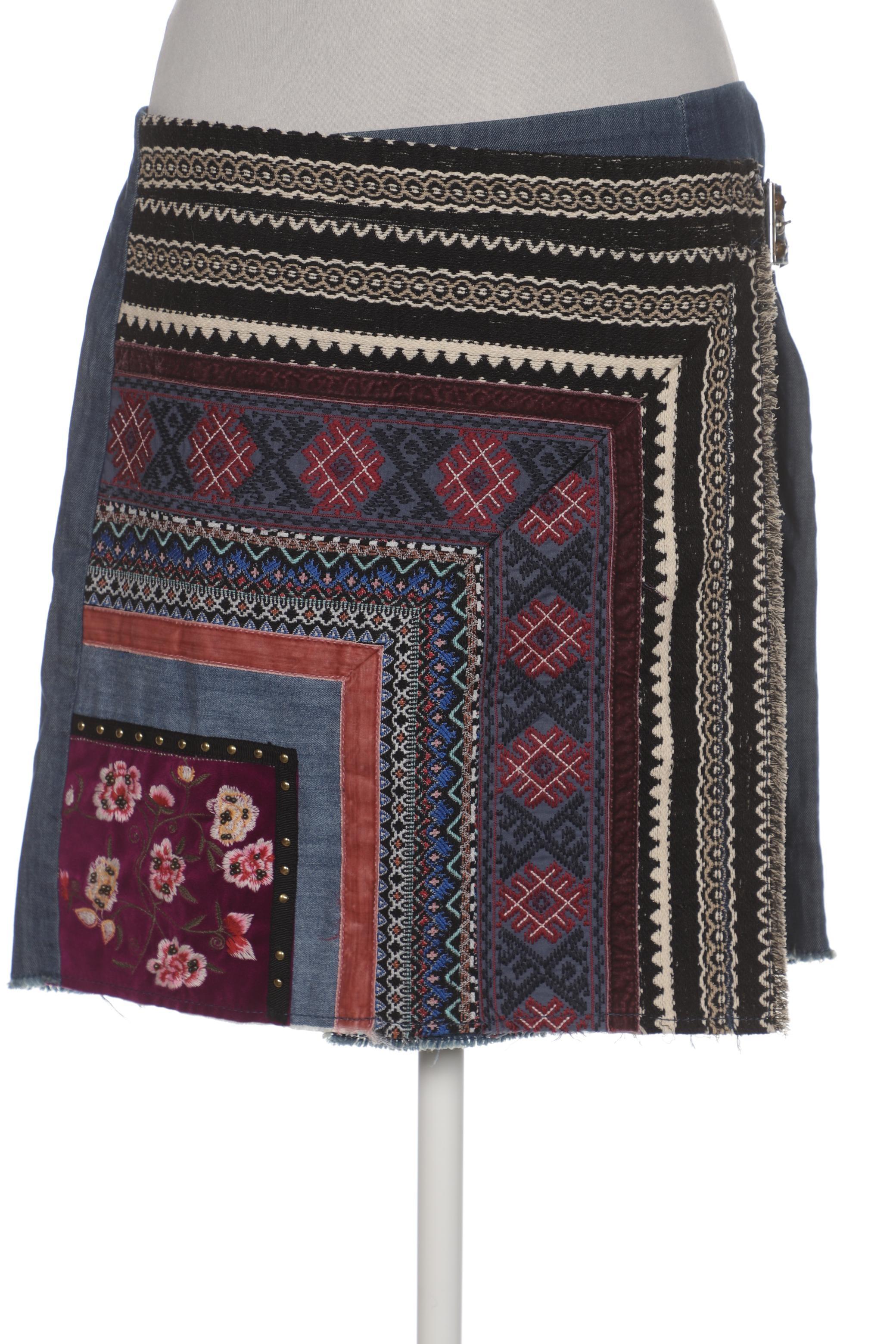 

Desigual Damen Rock, marineblau, Gr. 32