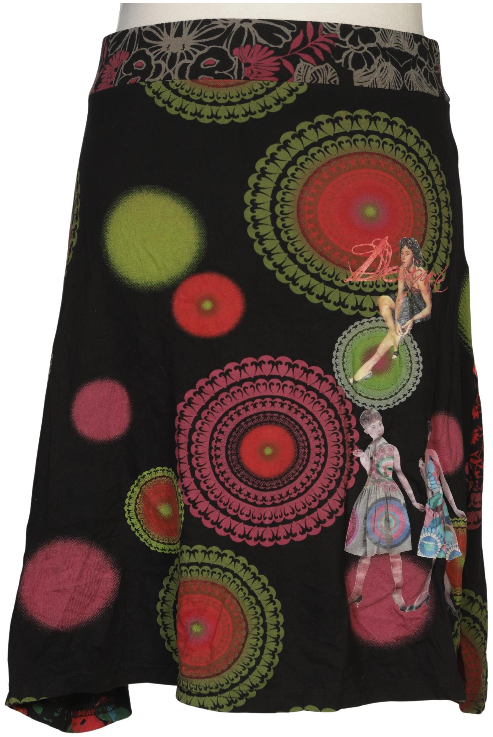 

Desigual Damen Rock, schwarz, Gr. 44
