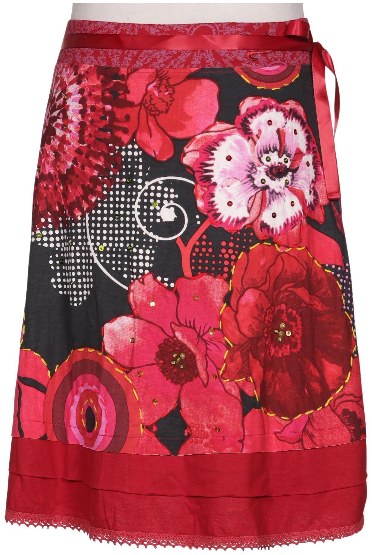 

Desigual Damen Rock, rot, Gr. 42