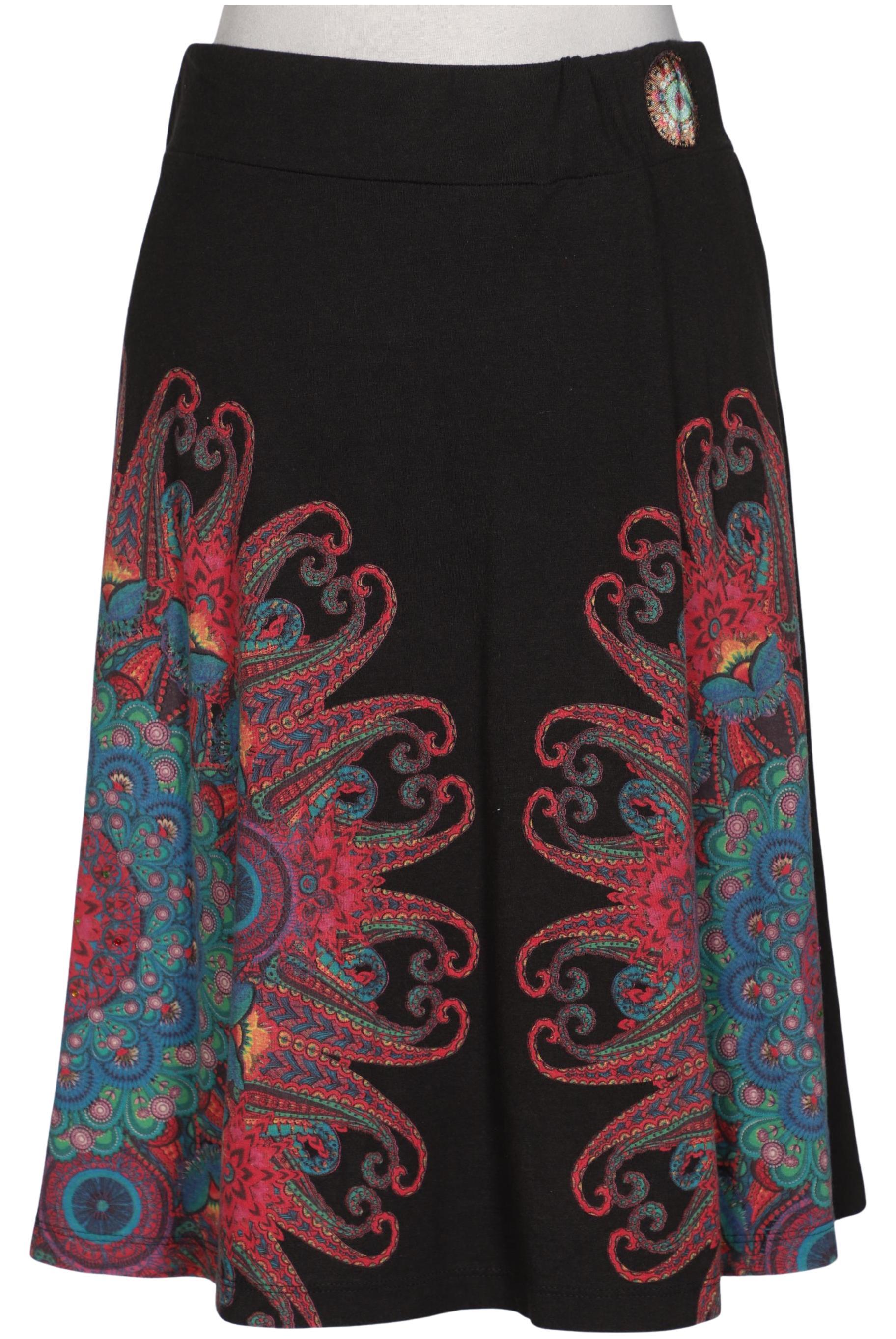 

Desigual Damen Rock, schwarz, Gr. 38